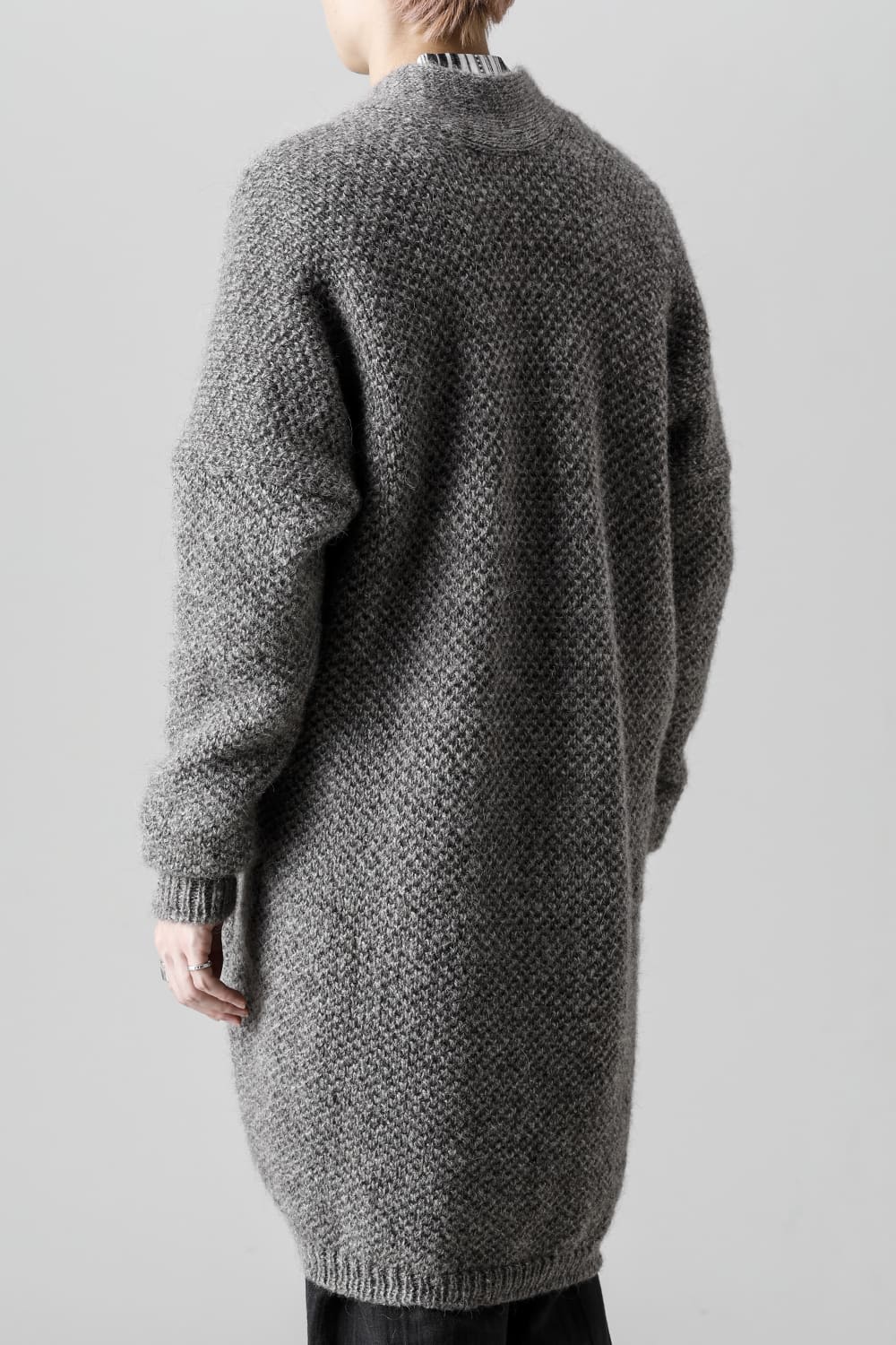 KNIT#58 NATURAL GREY ICELANDIC WOOL