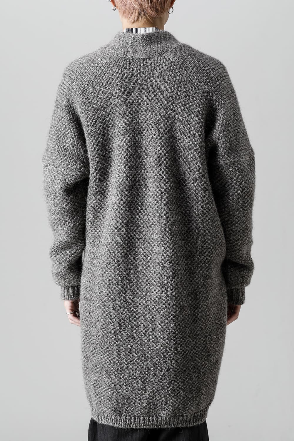 KNIT#58 NATURAL GREY ICELANDIC WOOL