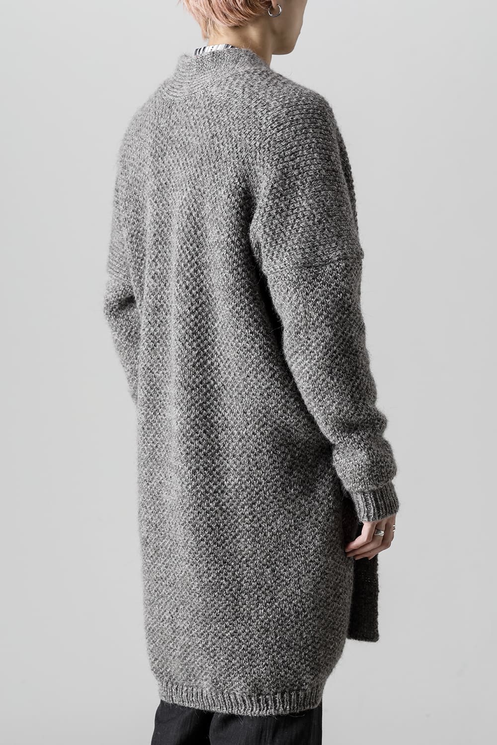 KNIT#58 NATURAL GREY ICELANDIC WOOL