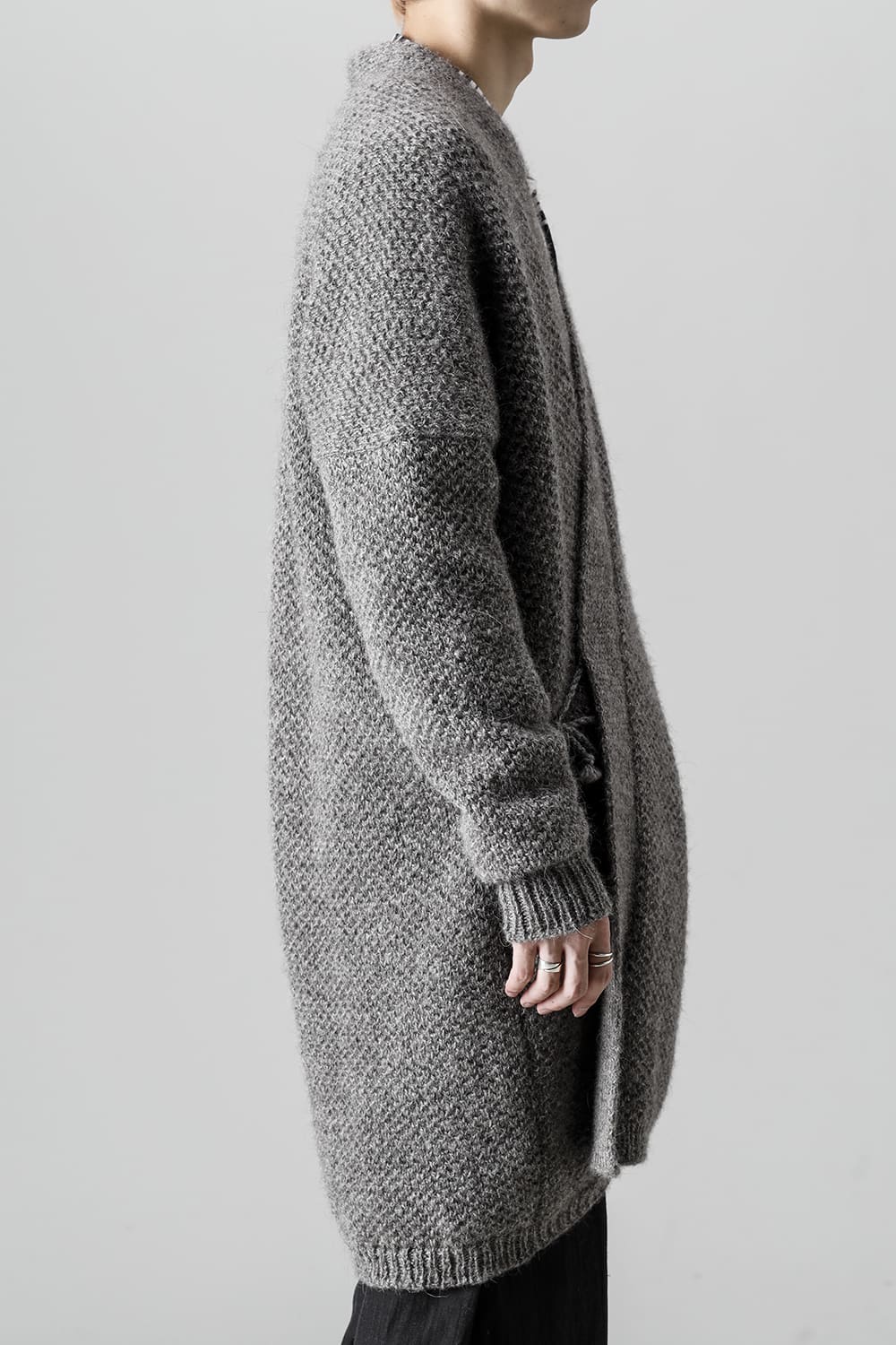 KNIT#58 NATURAL GREY ICELANDIC WOOL