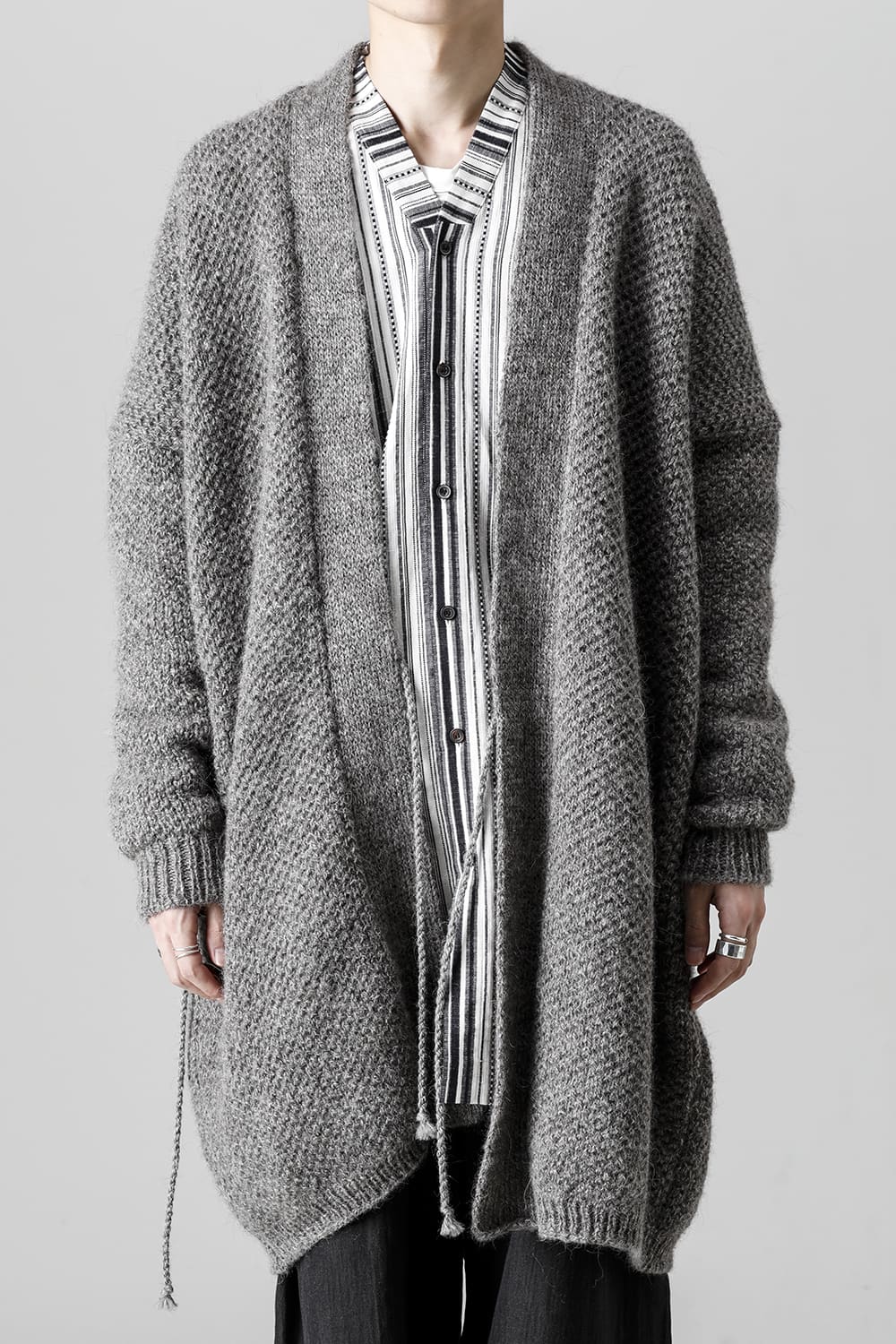 KNIT#58 NATURAL GREY ICELANDIC WOOL