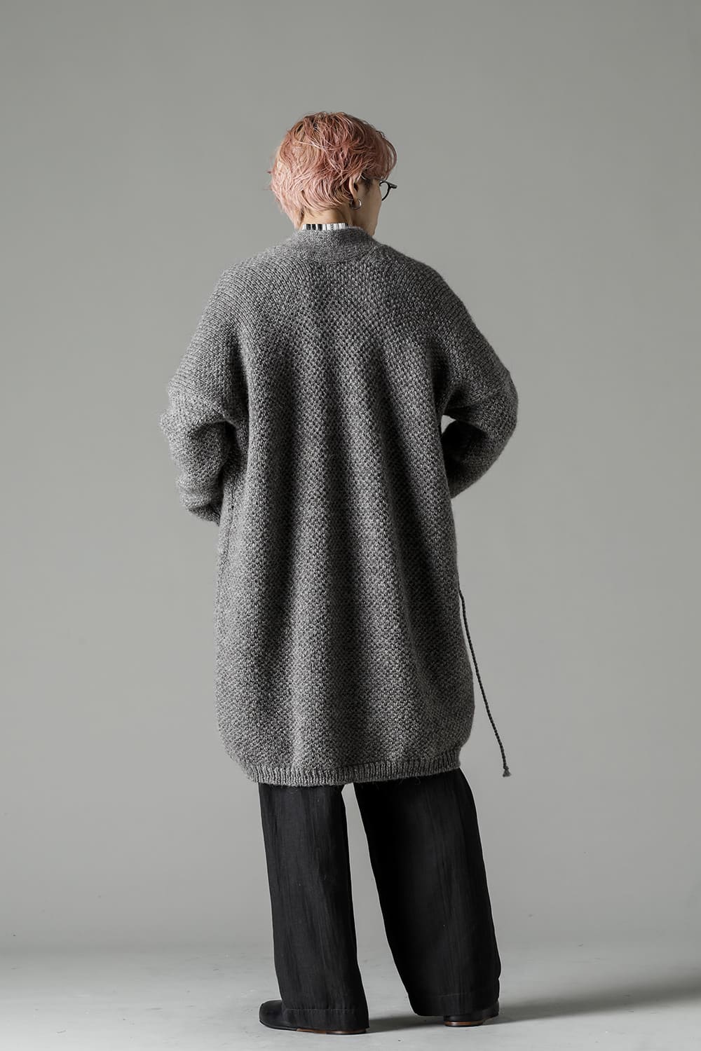 KNIT#58 NATURAL GREY ICELANDIC WOOL