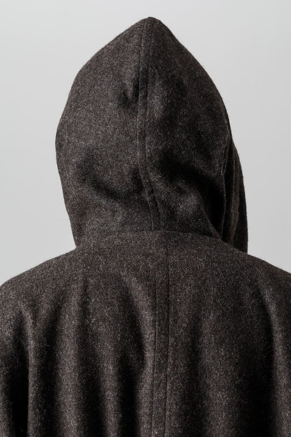 PARKA#10 NATURAL BROWN VINTAGE WOOL TWILL