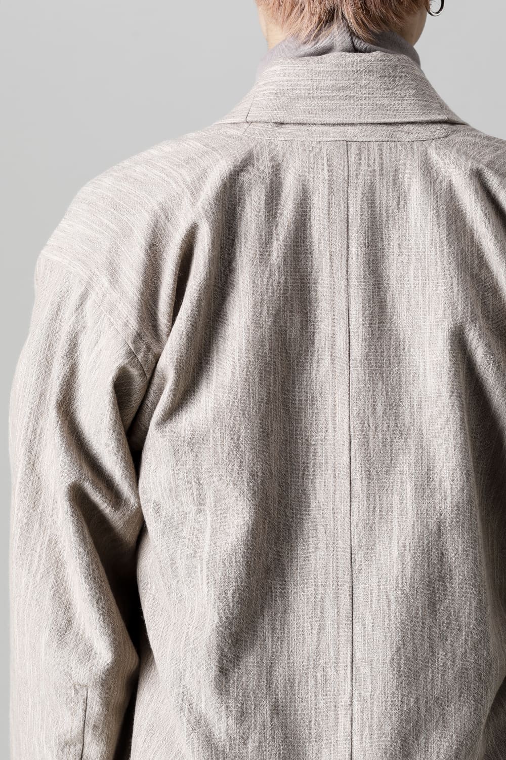 JACKET#48 OAT MELE COTTON/WOOL CLOTH