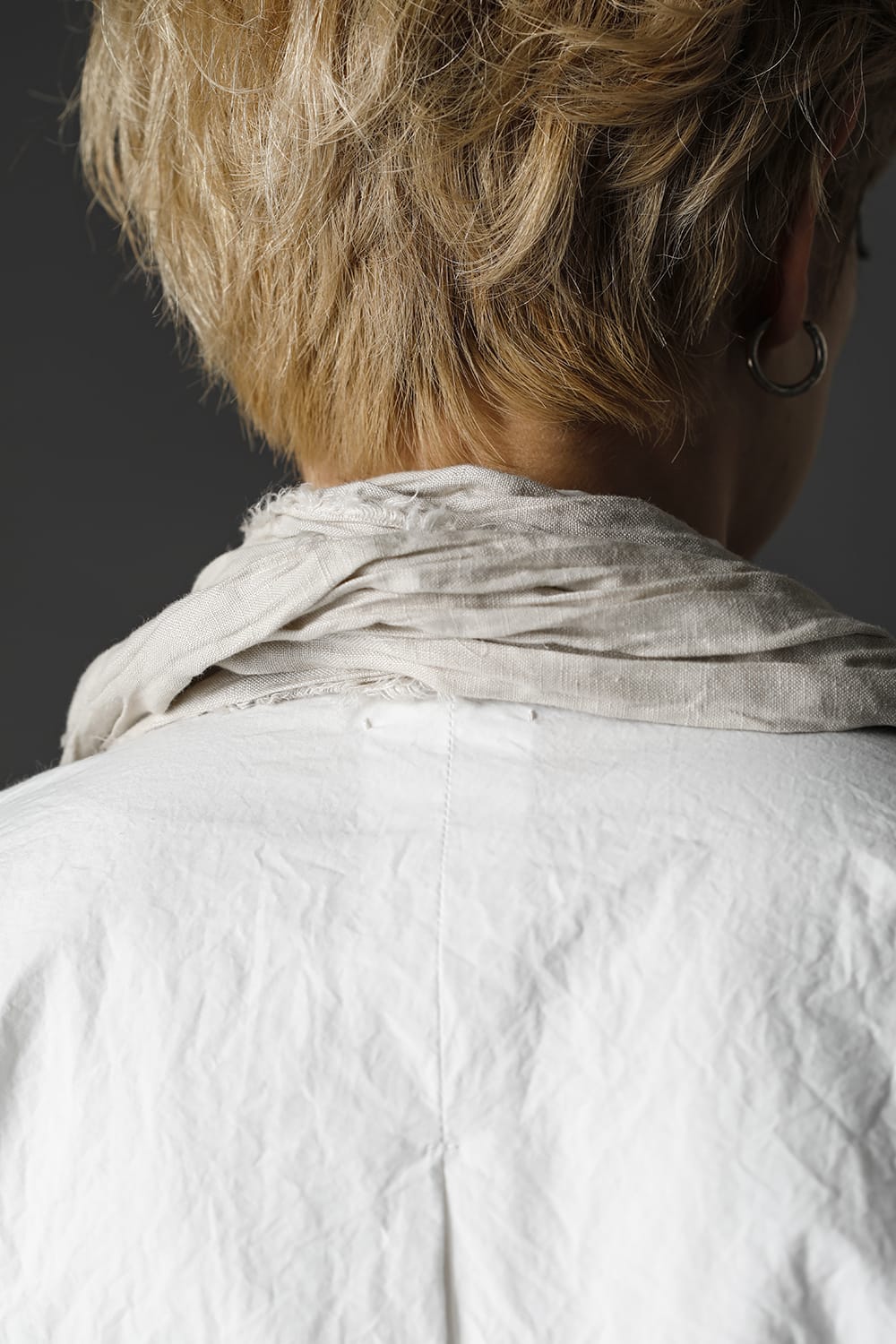 フレンチ リネン ストール エクリュ