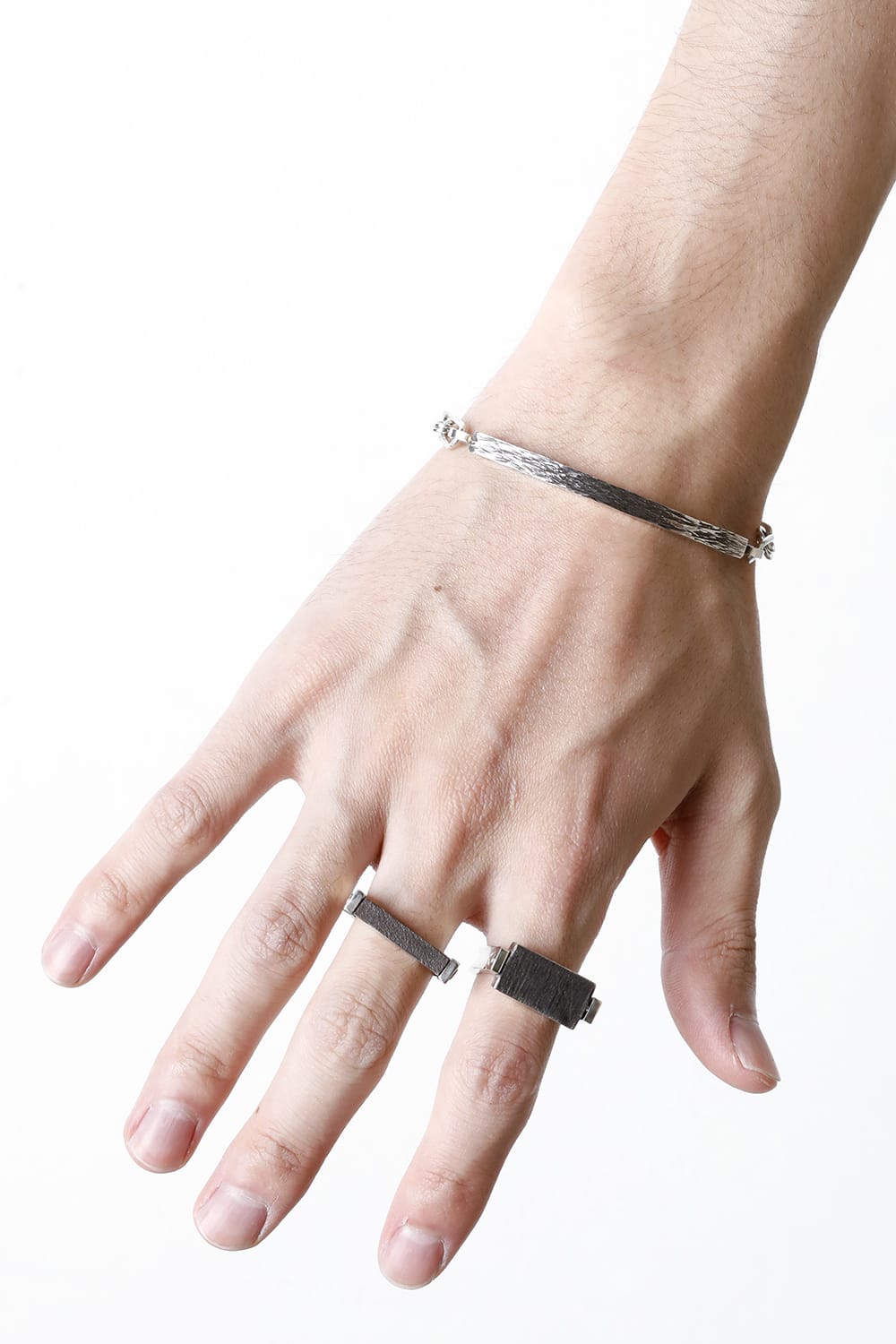 KISAGE texture chain Bracelet io-02-120