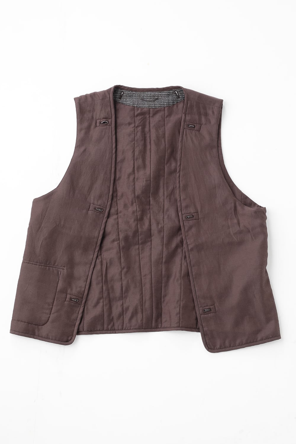 Houndstooth Lagran Long Coat