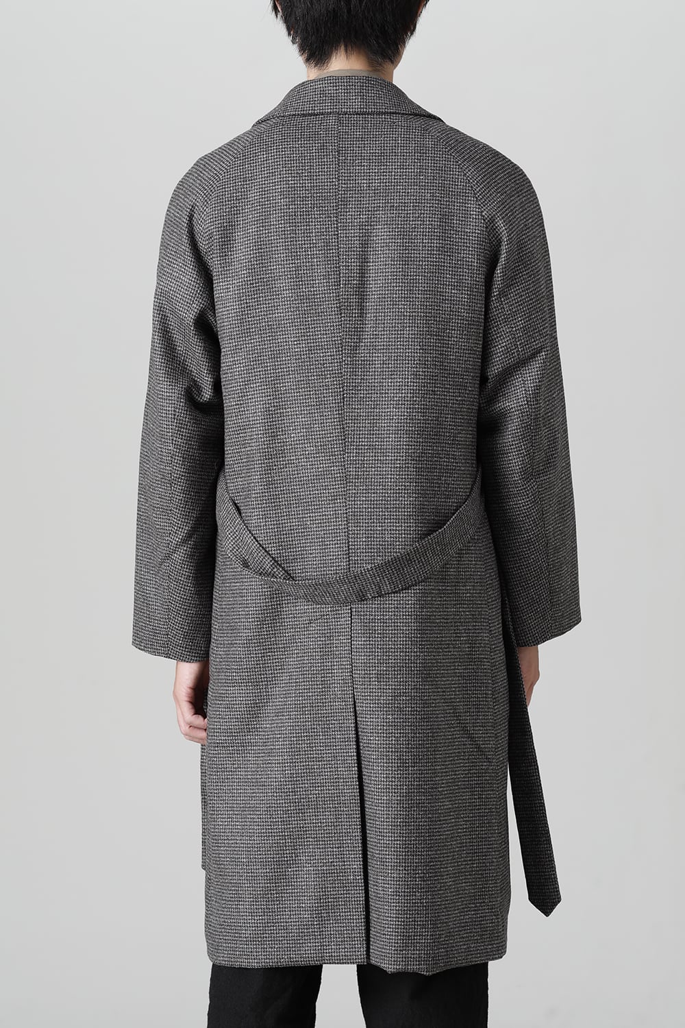 Houndstooth Lagran Long Coat