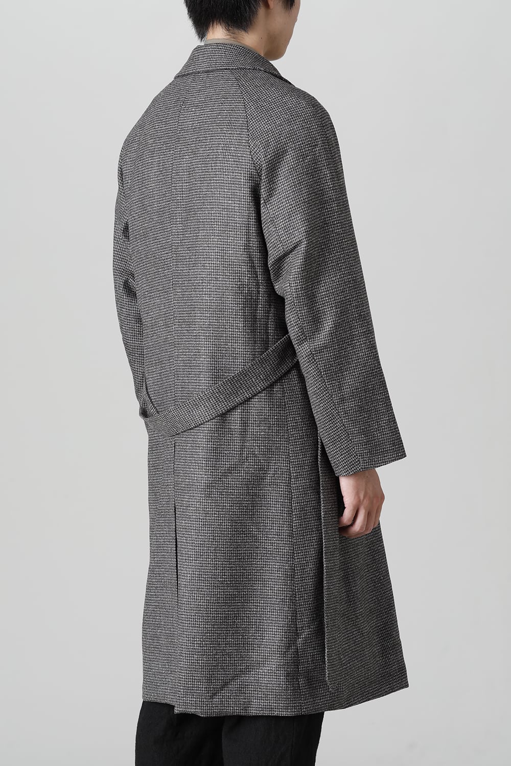 Houndstooth Lagran Long Coat