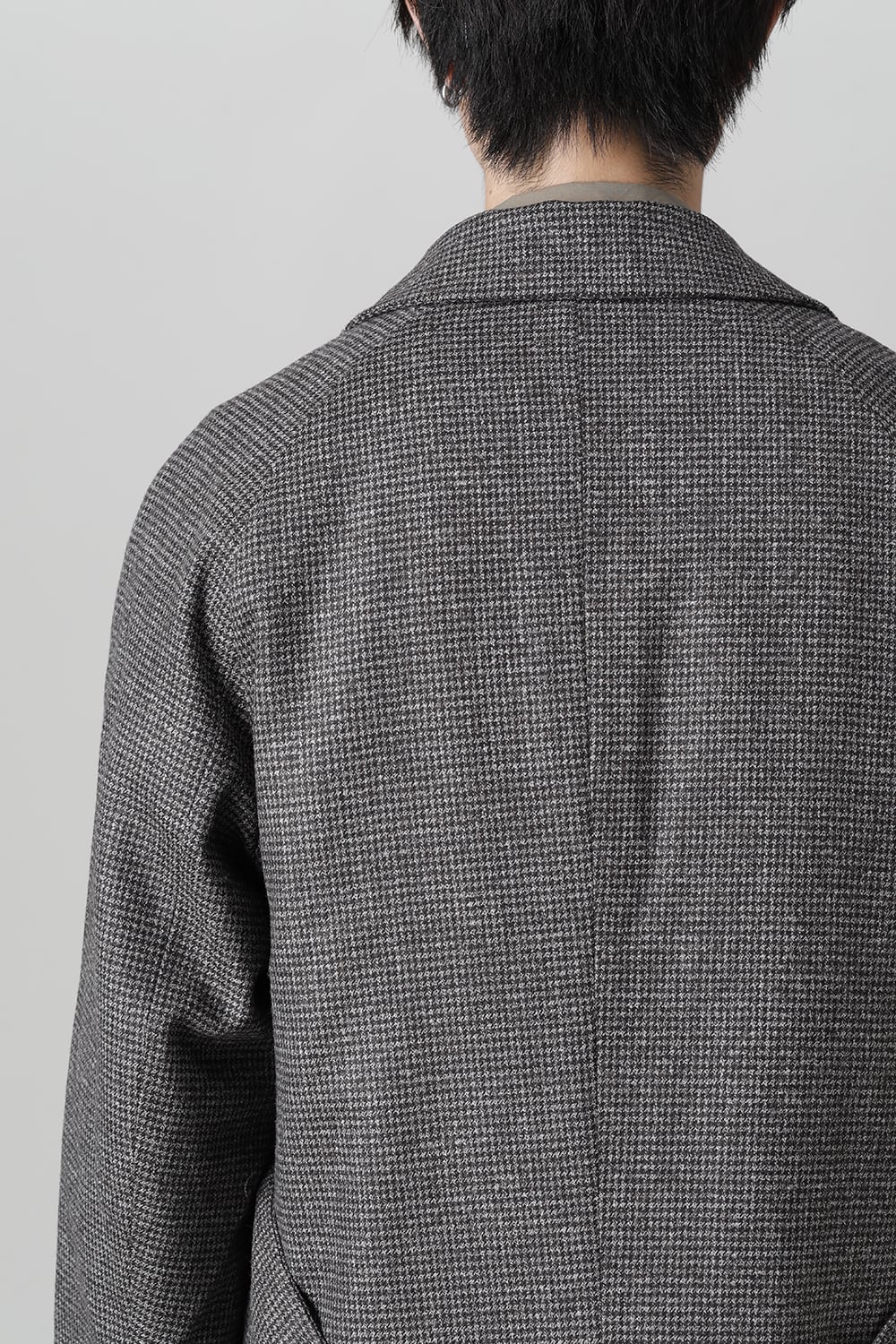 Houndstooth Lagran Long Coat