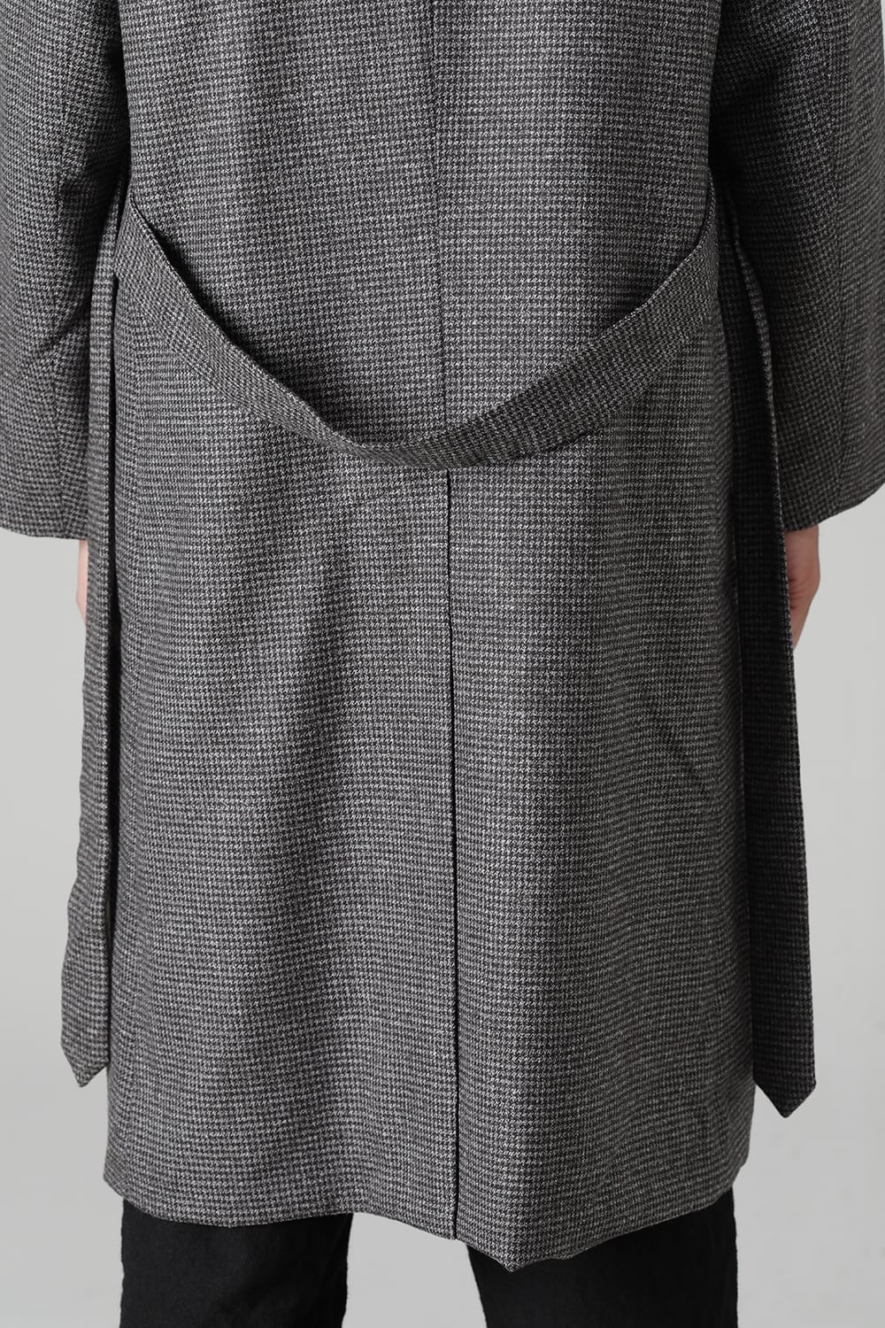 Houndstooth Lagran Long Coat