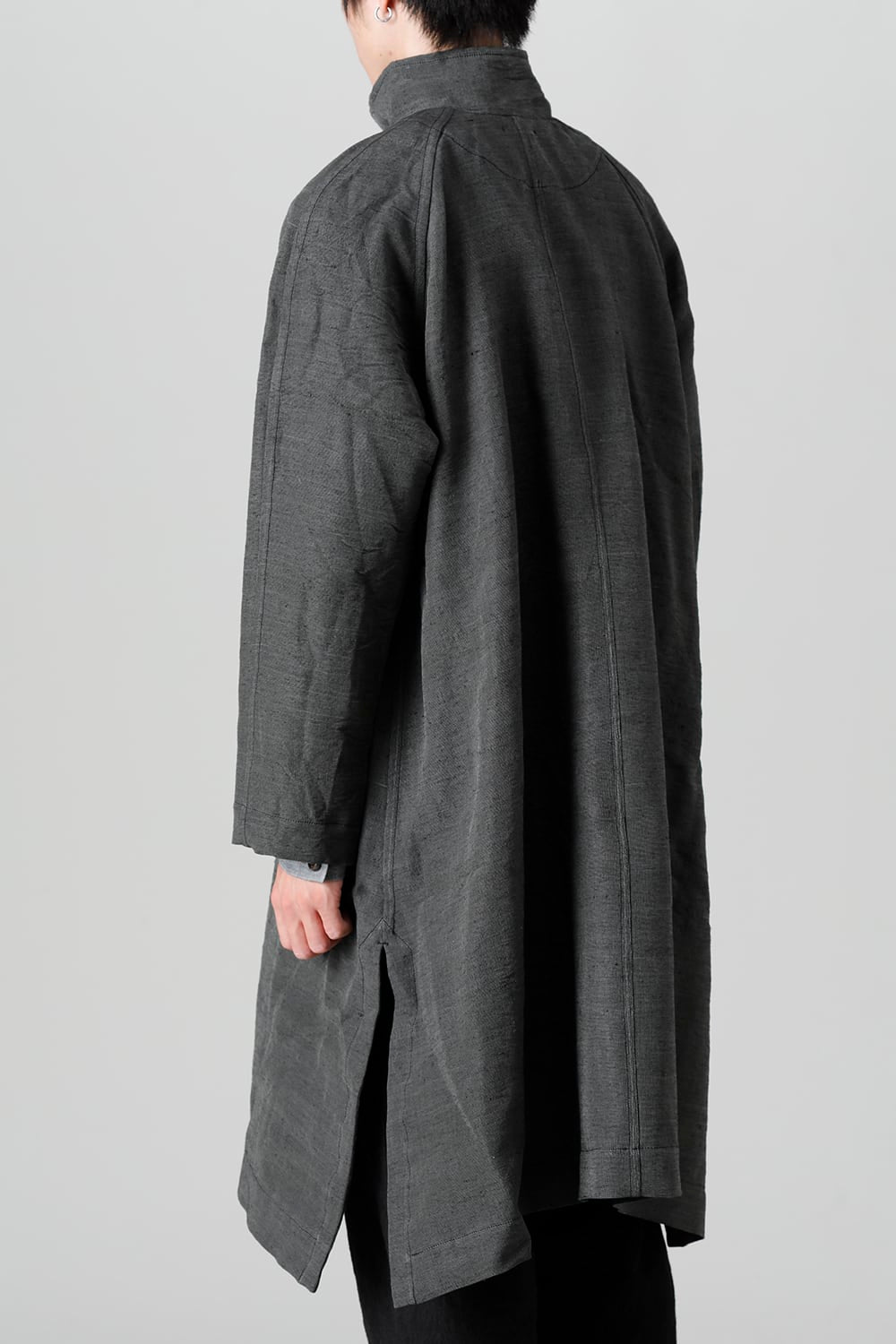 A Line Patch Pocket Lagran Coat