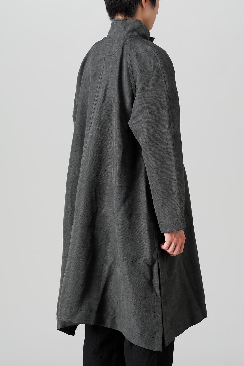 A Line Patch Pocket Lagran Coat