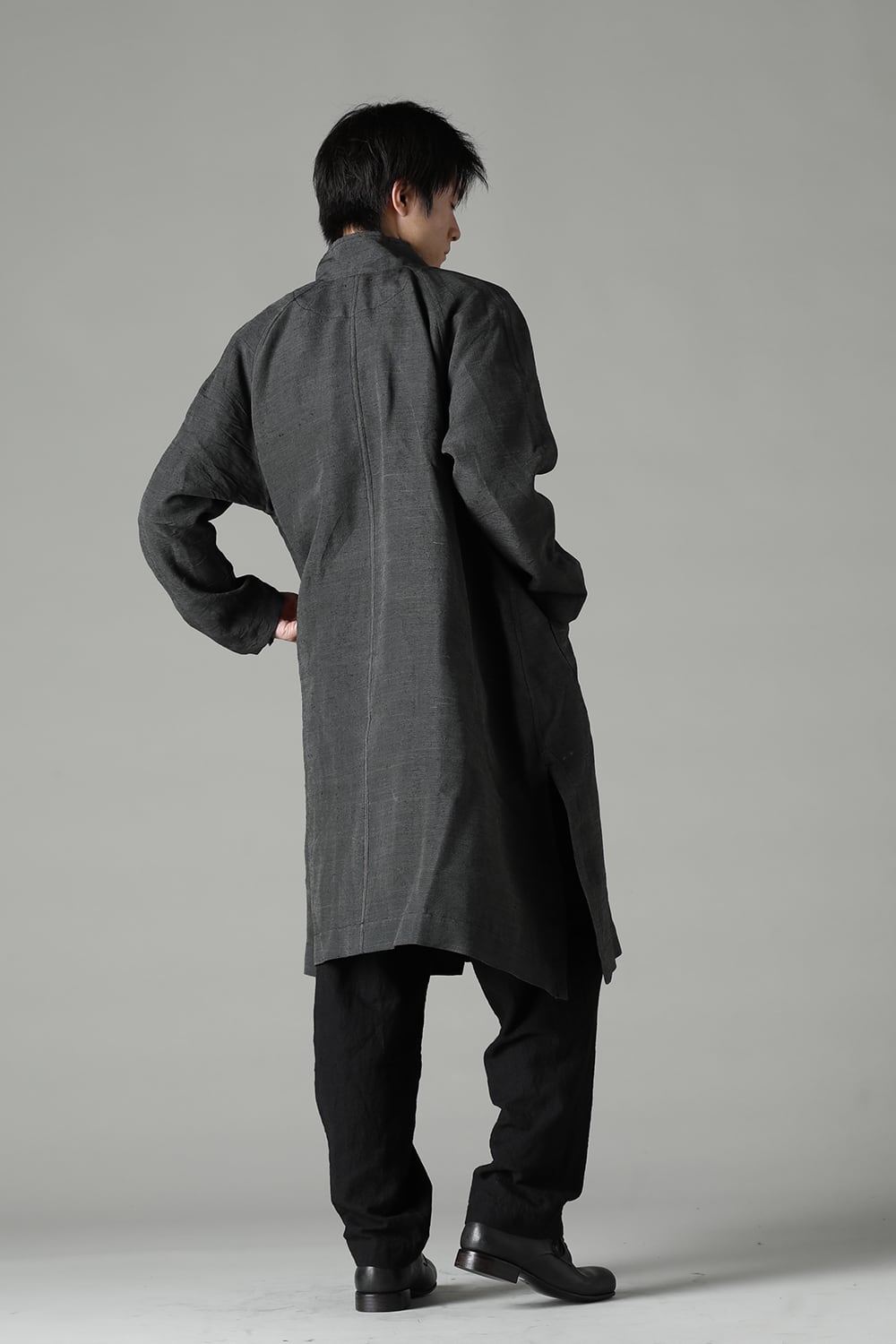 A Line Patch Pocket Lagran Coat