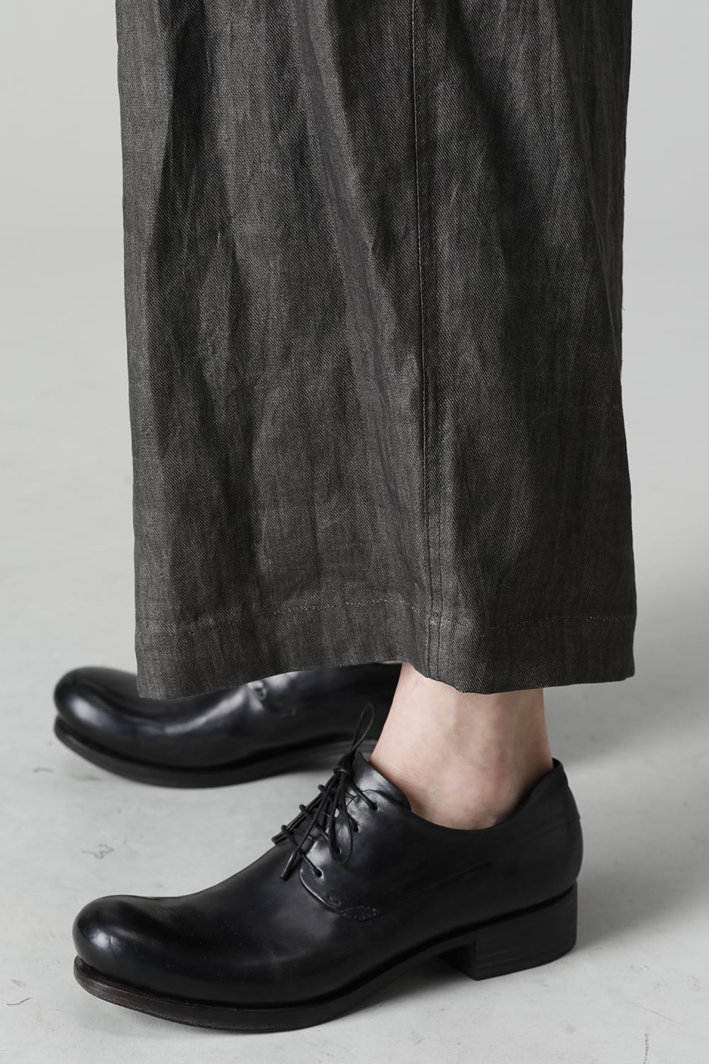 Cropped Straight Slacks Pants