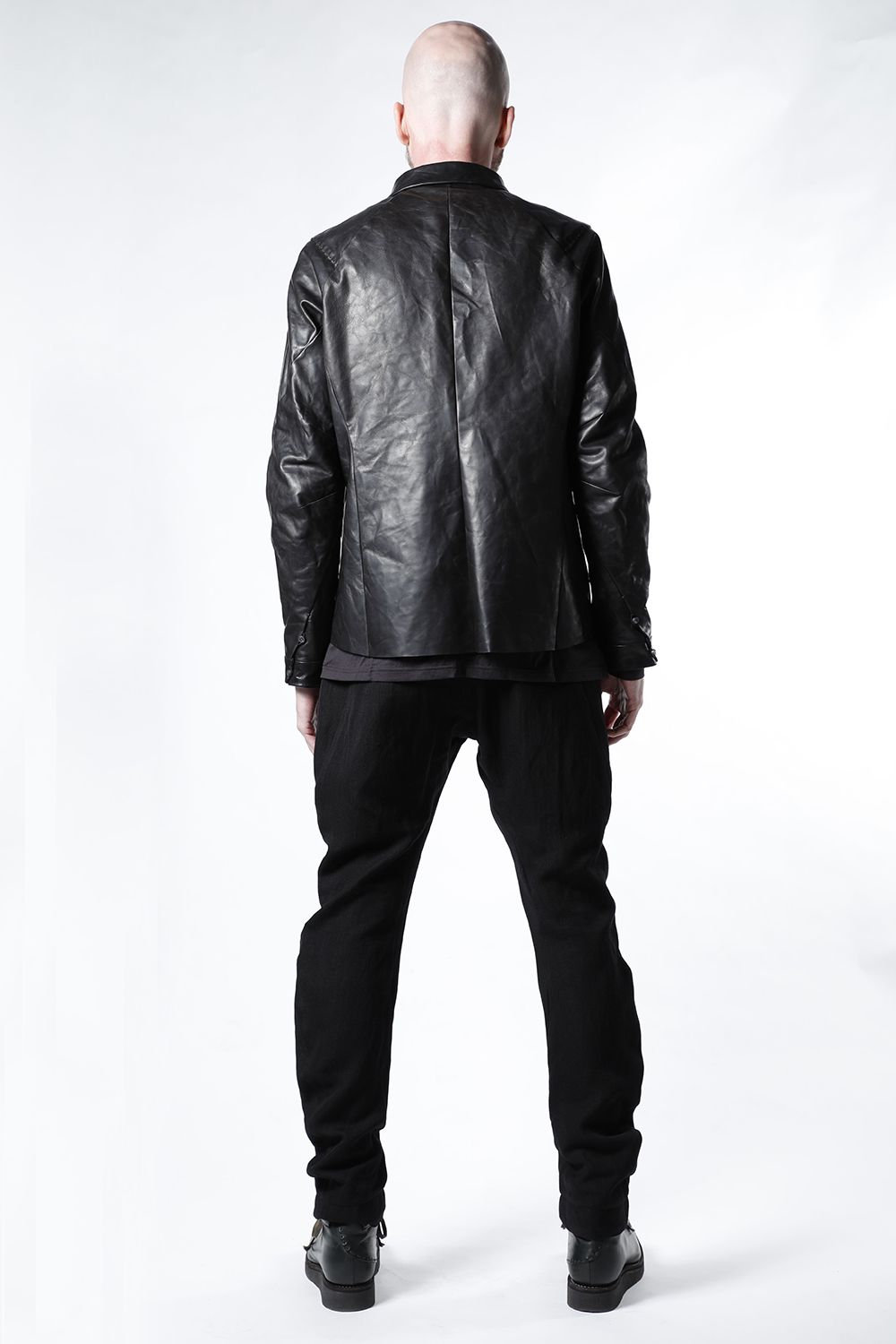 Leather Jacket Baby Buffalo Leather Black