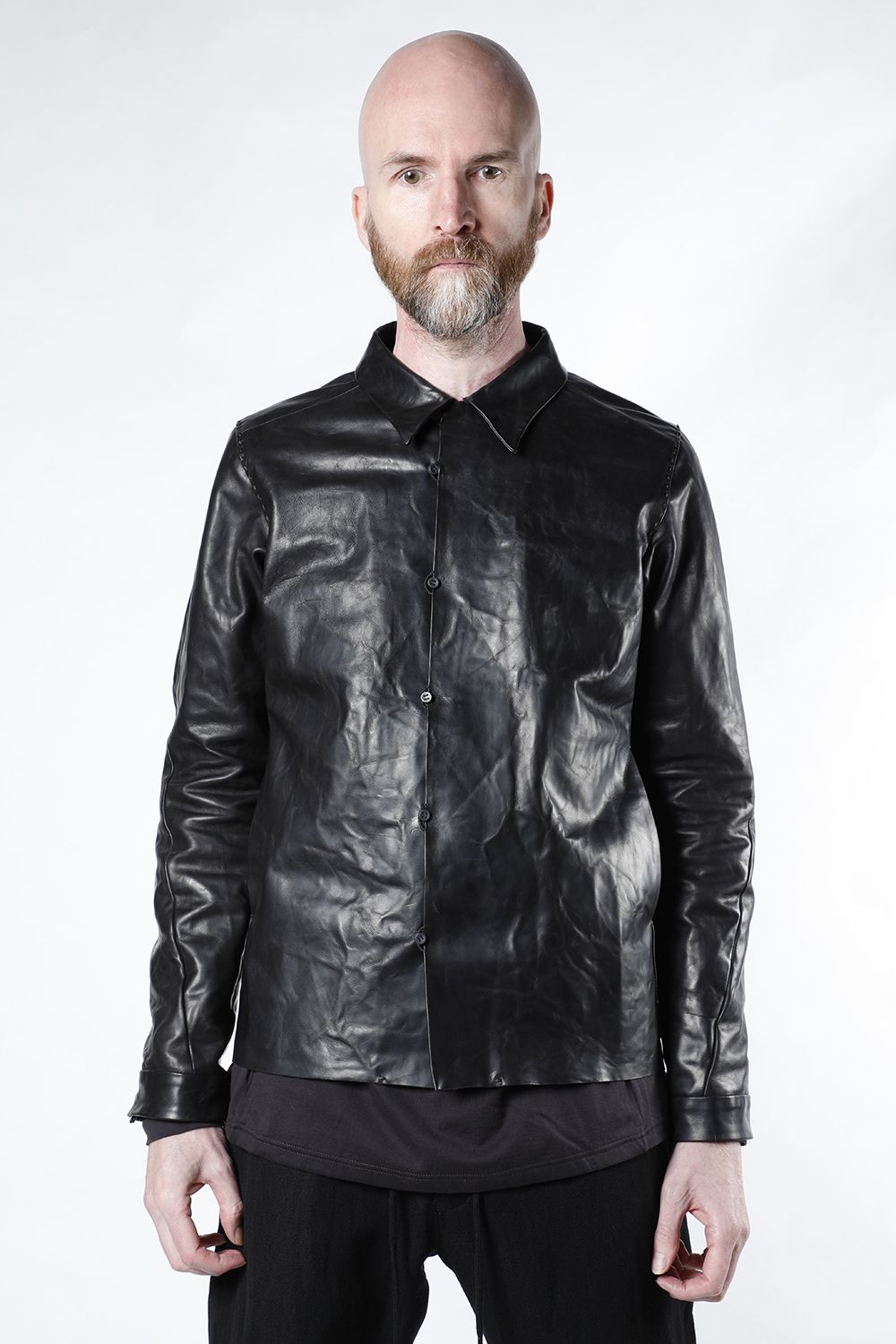 Leather Jacket Baby Buffalo Leather Black