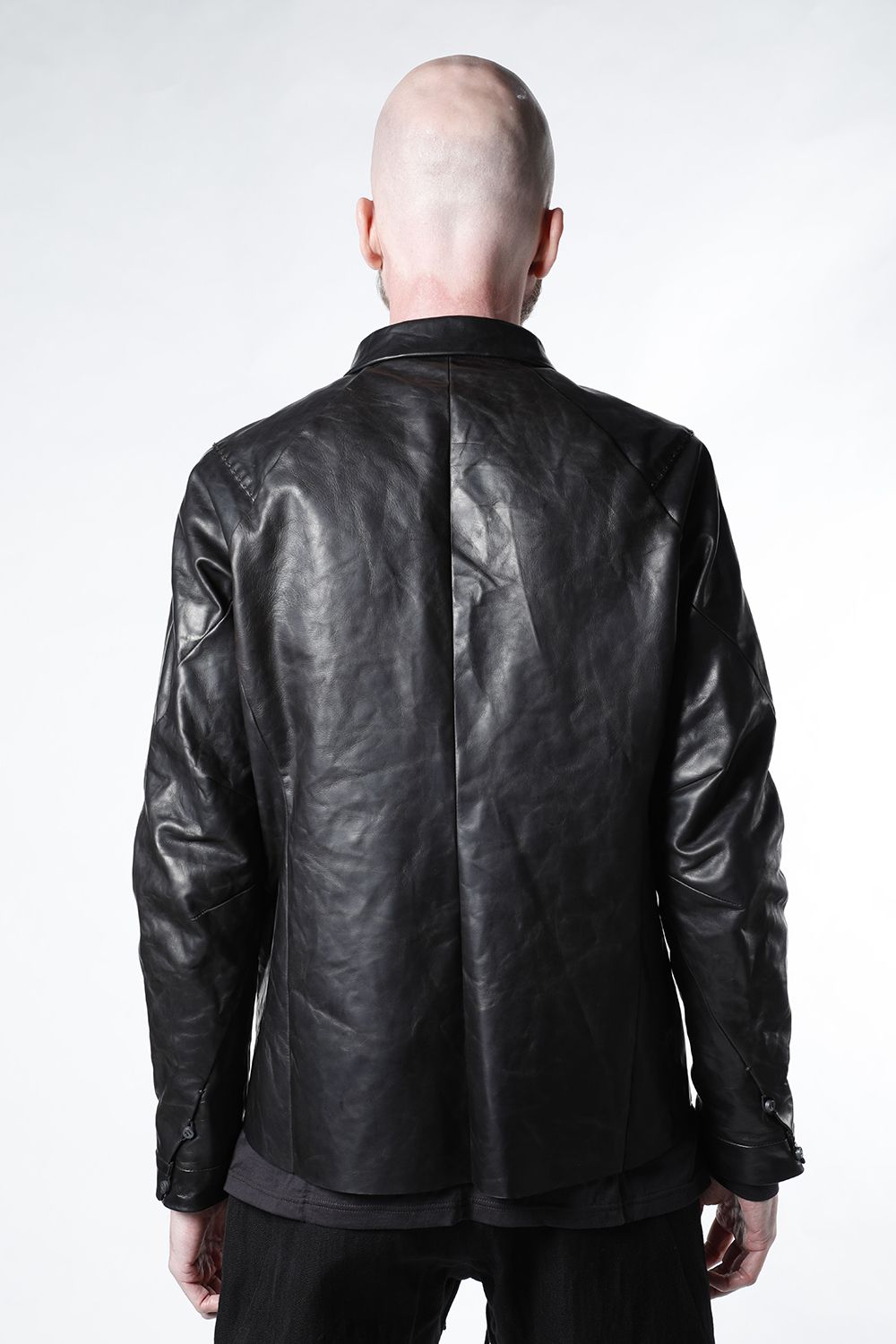 Leather Jacket Baby Buffalo Leather Black