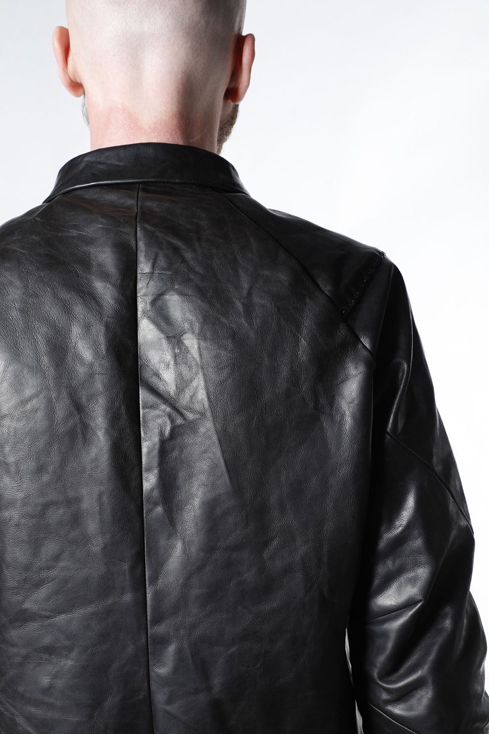 Leather Jacket Baby Buffalo Leather Black