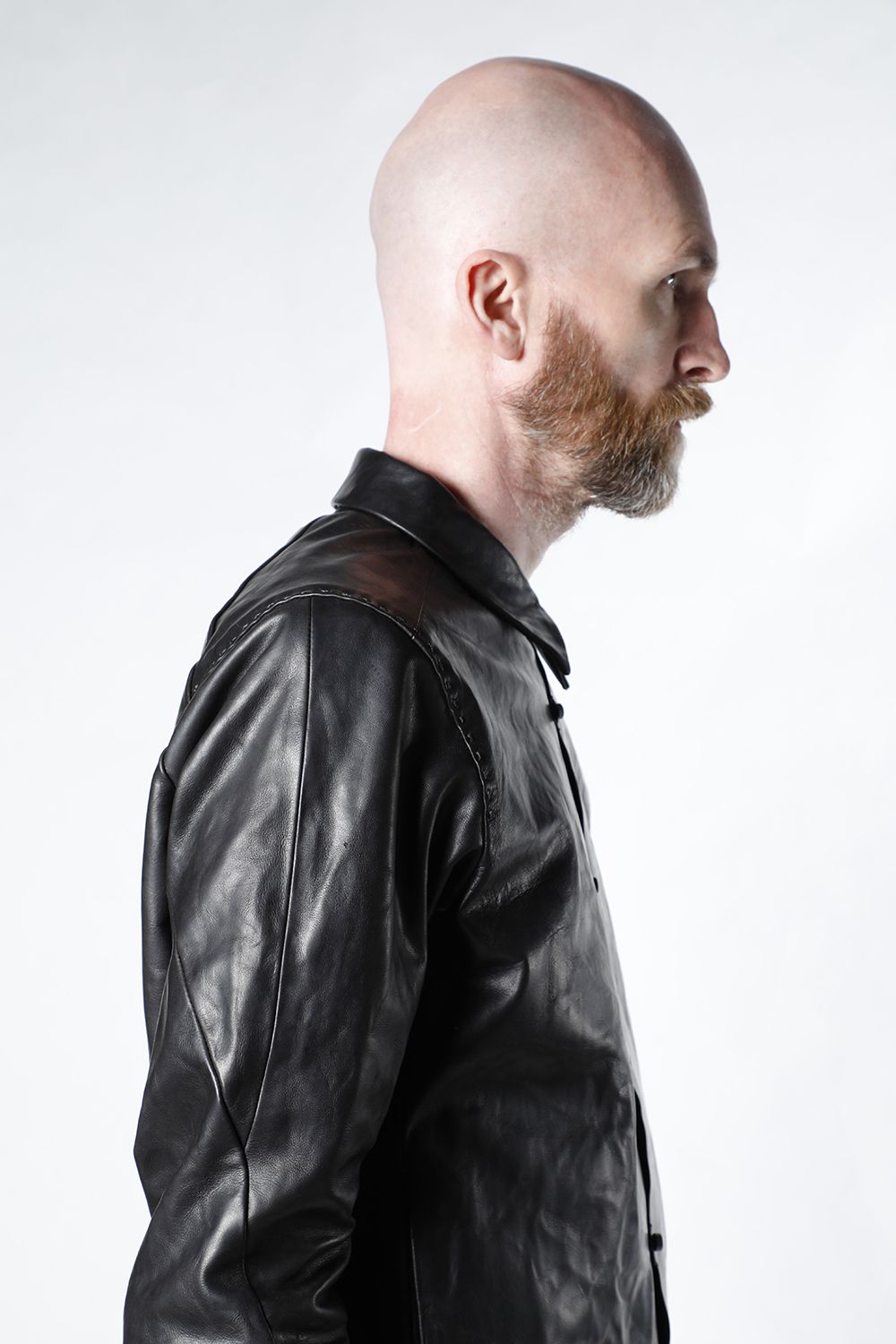 Leather Jacket Baby Buffalo Leather Black