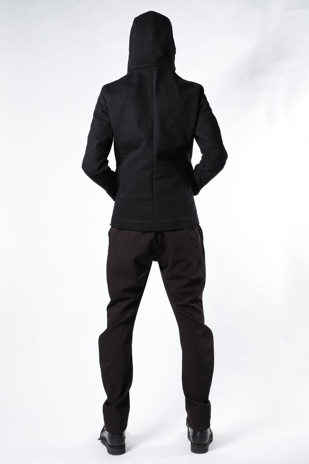 Hooded jacket Heavy jersey