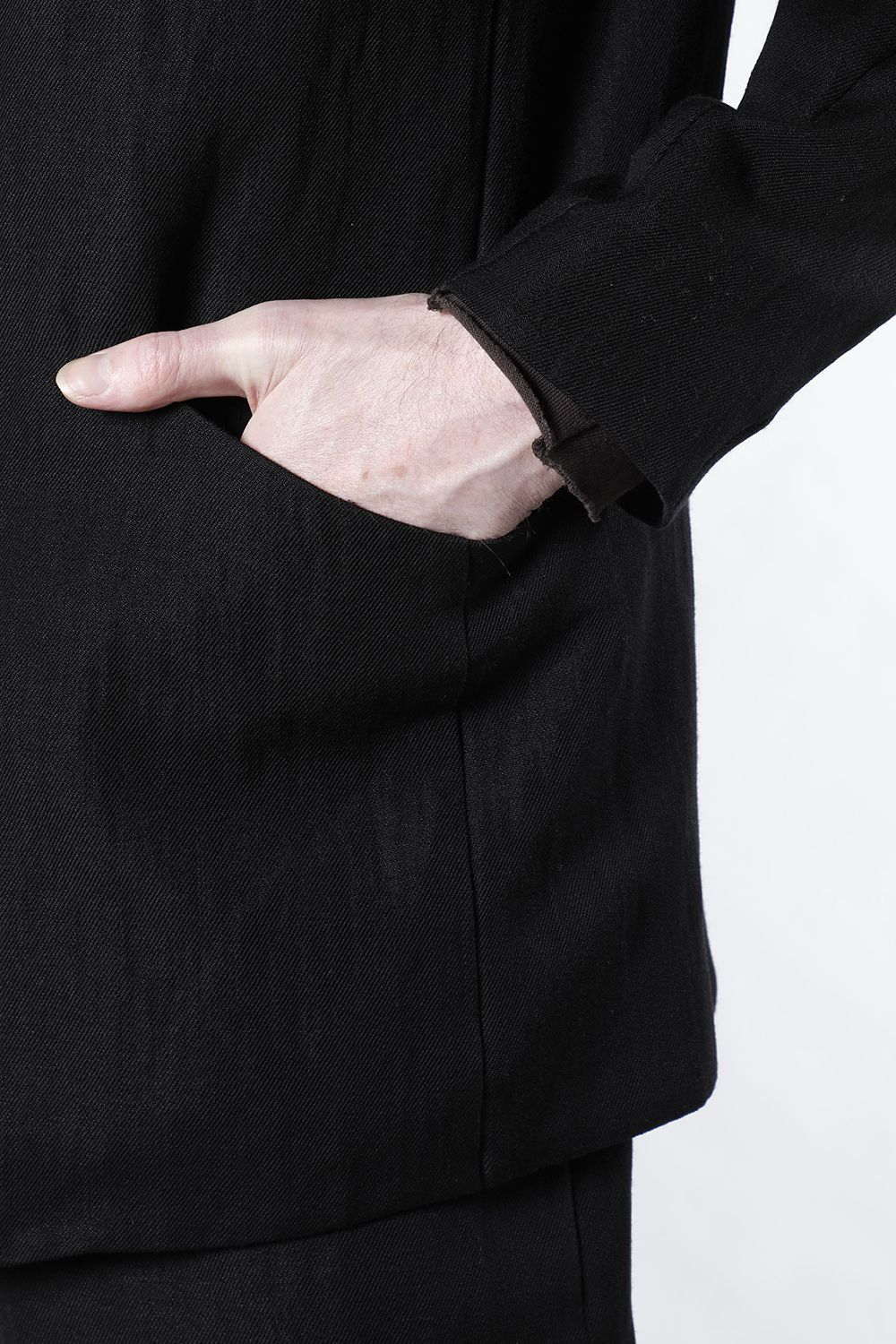 ジャケット カナパ ウール ソフト ギャバジン 