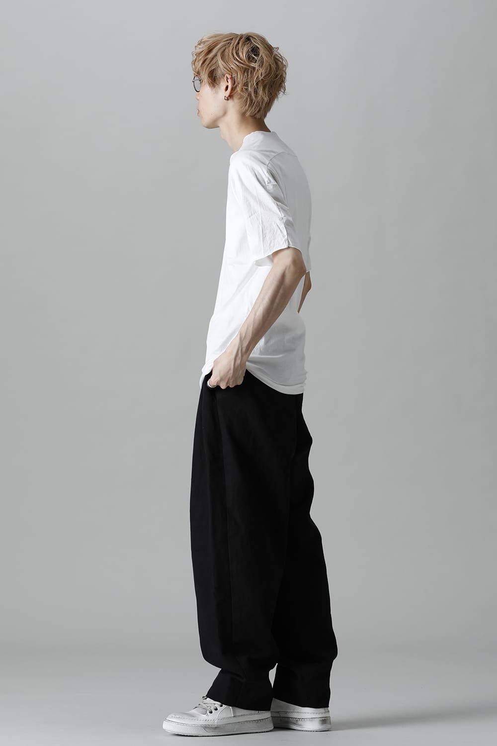 ライト ウェイト コットン ジャージー ショートスリーブ カットソー ホワイト