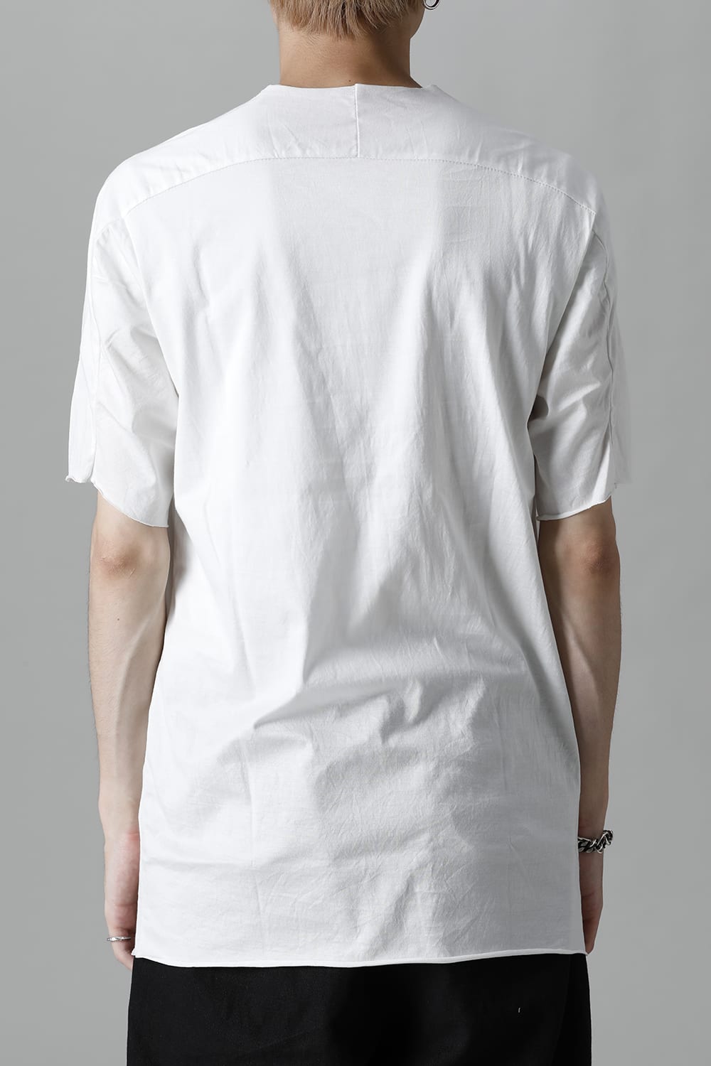 ライト ウェイト コットン ジャージー ショートスリーブ カットソー ホワイト