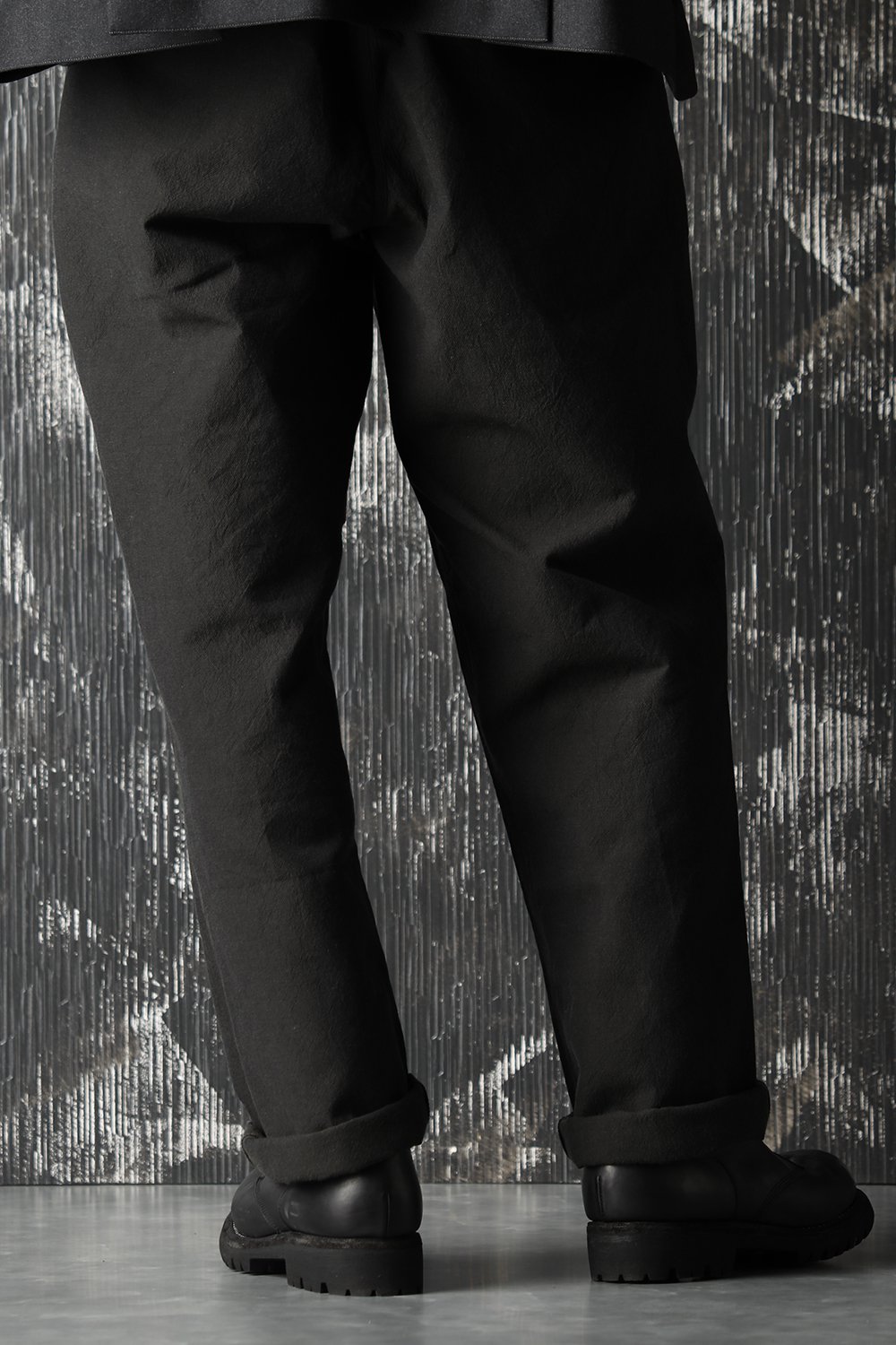 High density Double Cotton Wide Pants Khaki