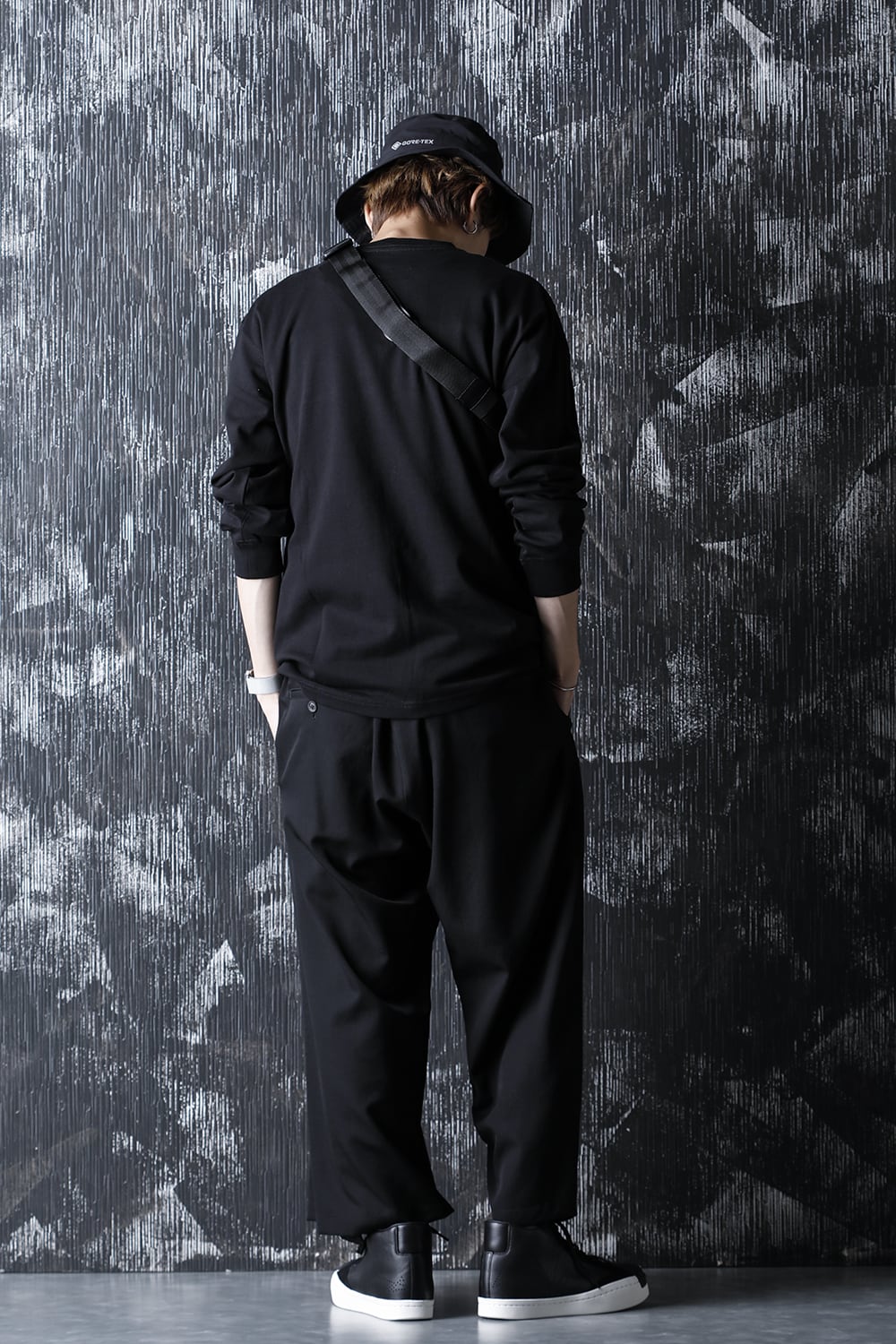 New Era × Yohji Yamamoto Long Sleeve Cotton Tee