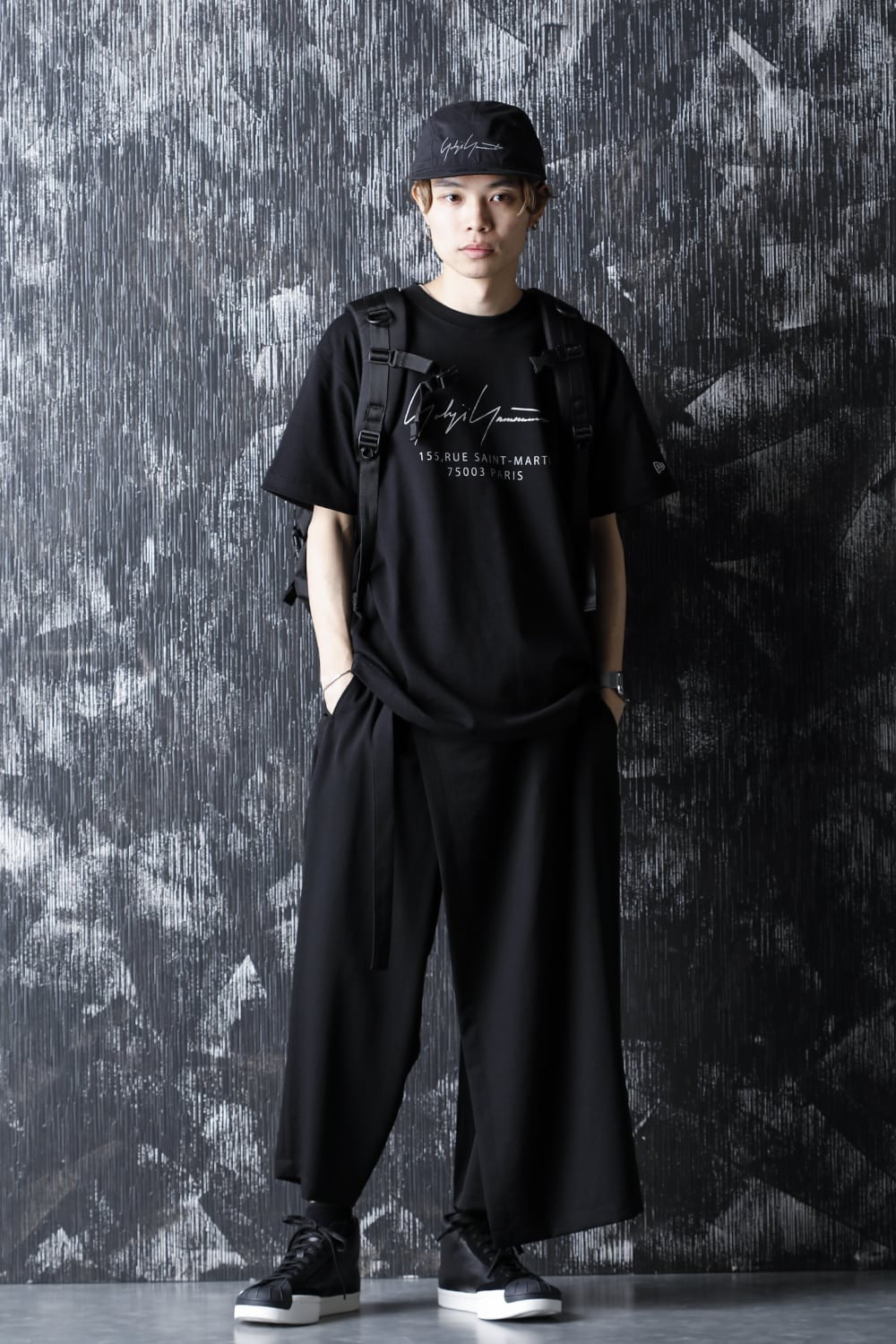 New Era × Yohji Yamamoto Short Sleeve Cotton Tee