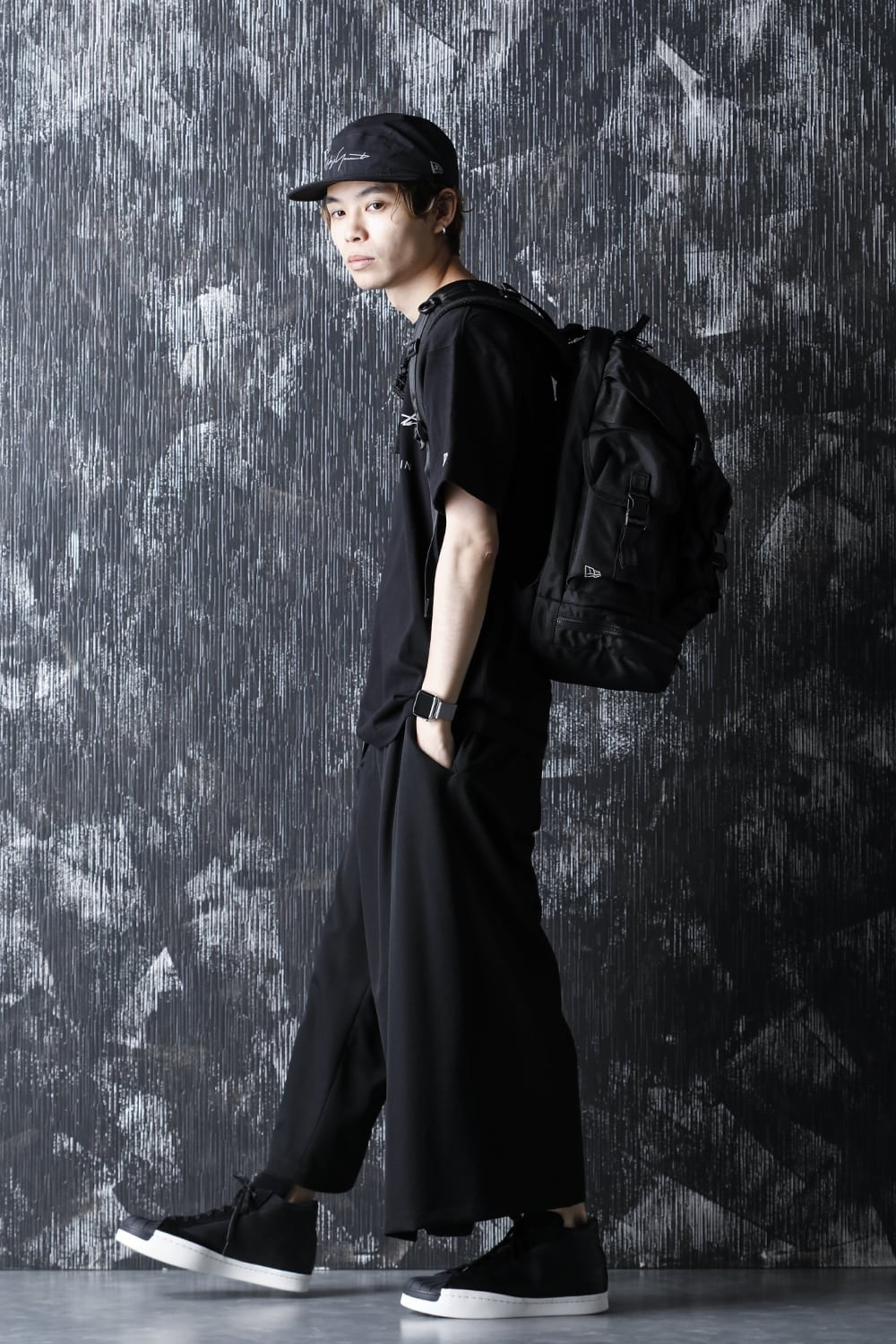 New Era × Yohji Yamamoto Short Sleeve Cotton Tee