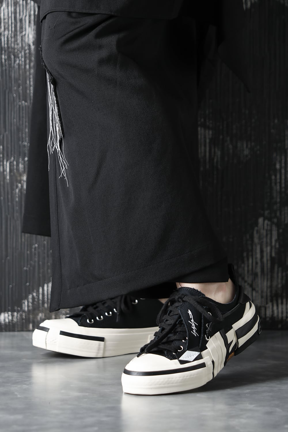 XVESSEL x Yohji Yamamoto Layered Low Top Sneaker