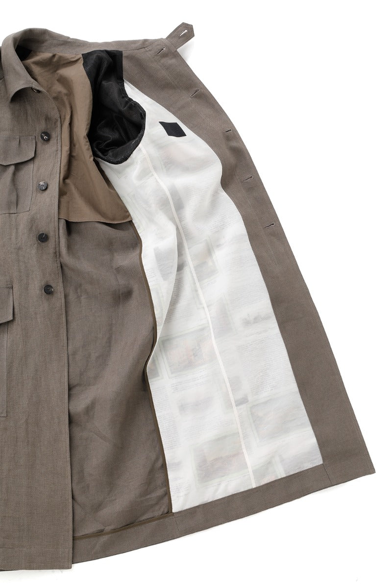 Coat Linen combination