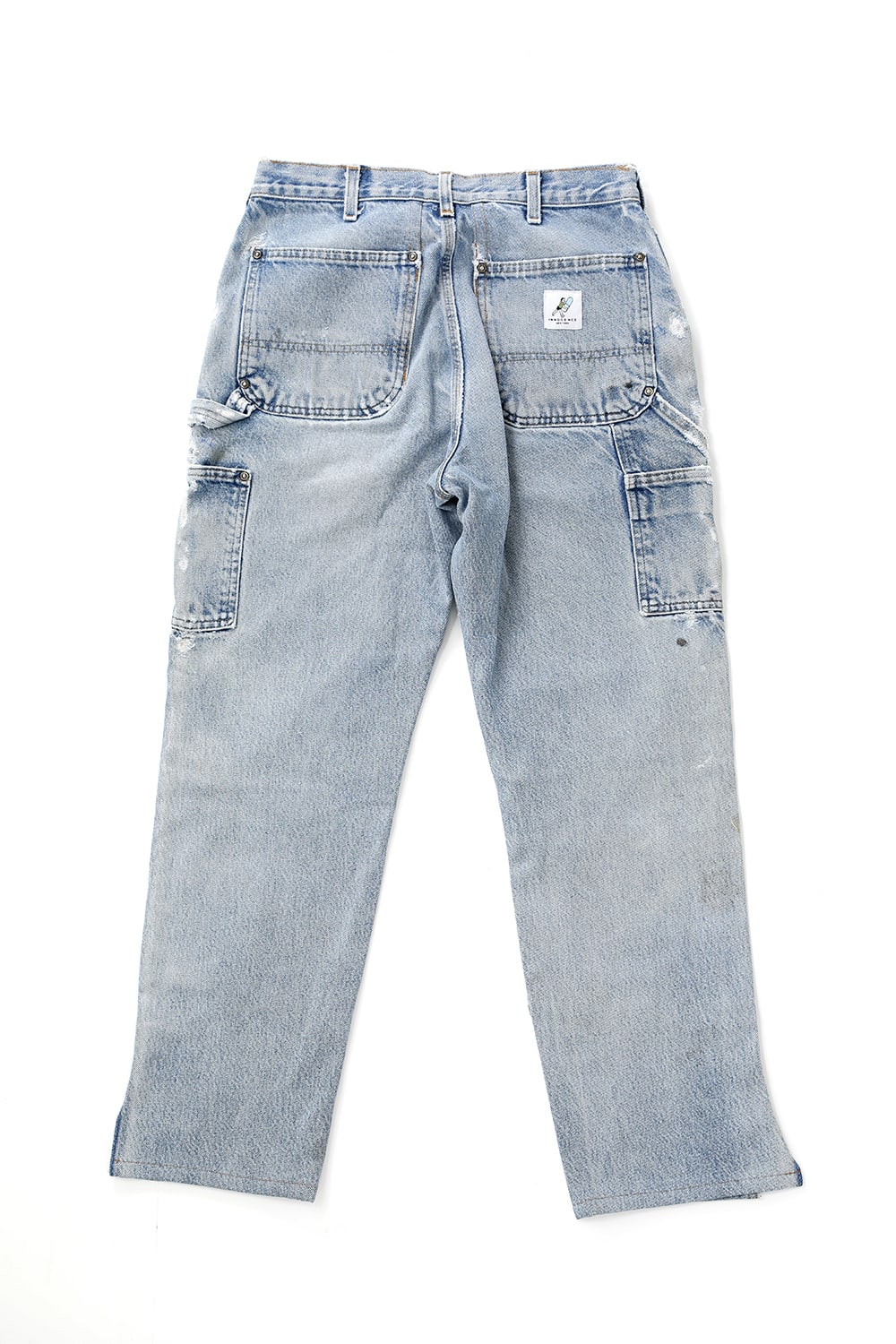 REWORKED PAINTER DENIM PANTS
