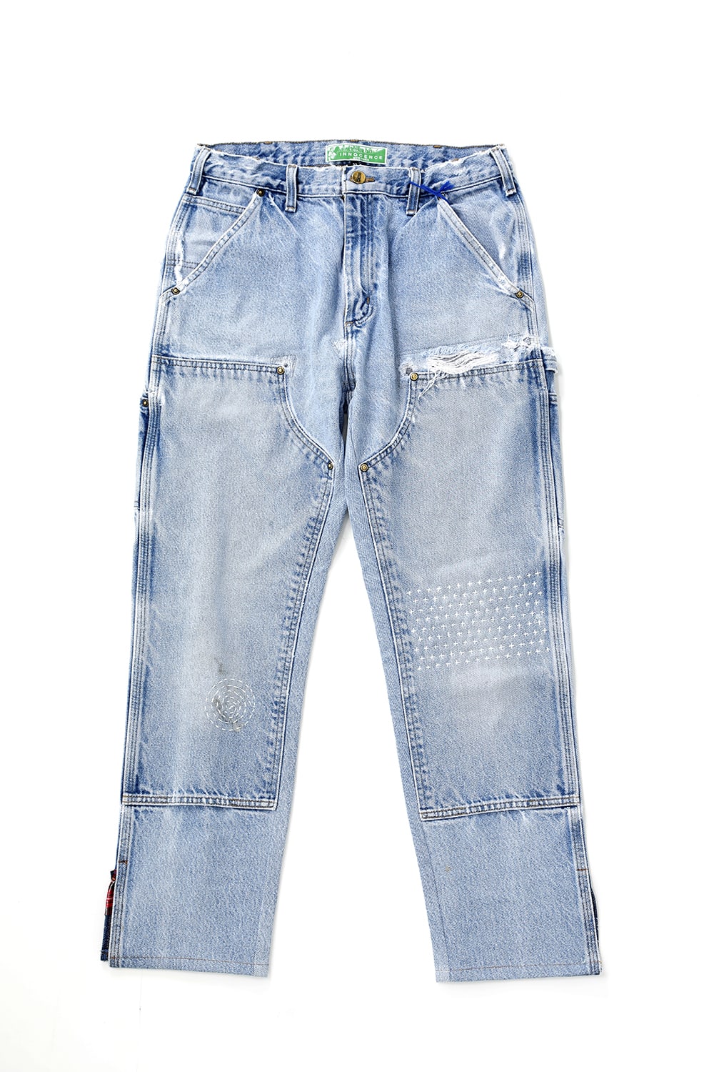 REWORKED PAINTER DENIM PANTS