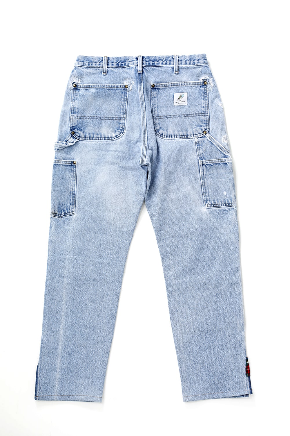 REWORKED PAINTER DENIM PANTS