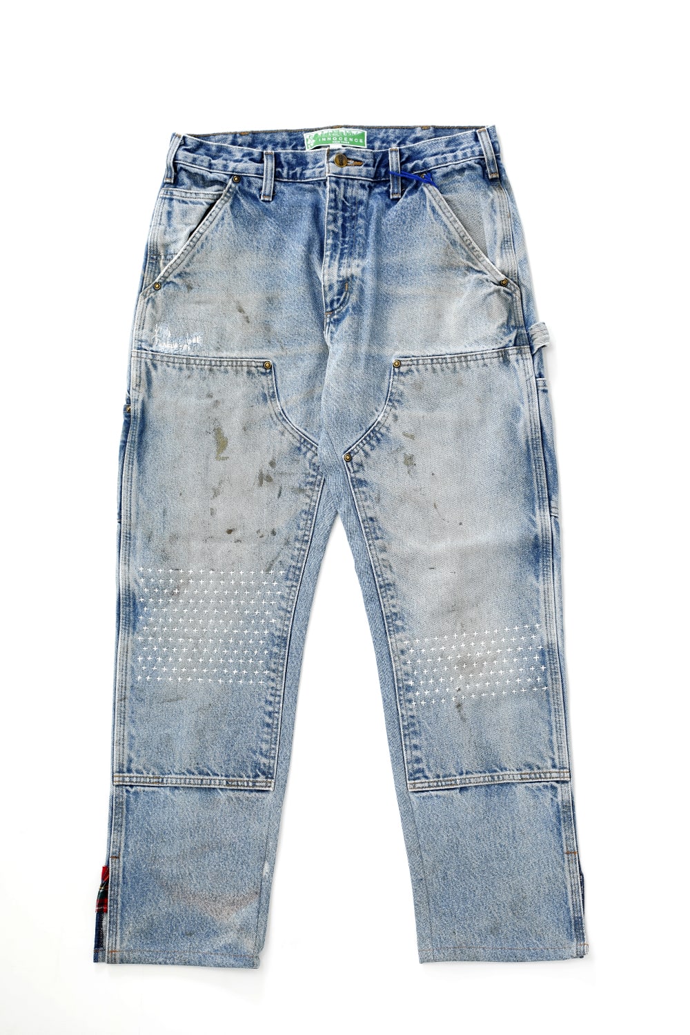 REWORKED PAINTER DENIM PANTS