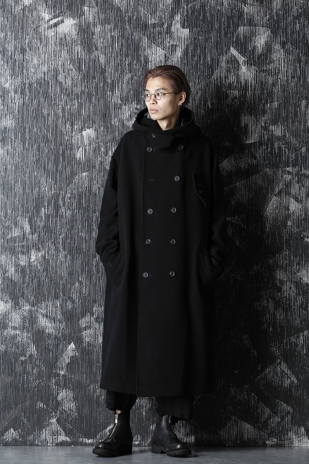 K-5BW Hooded Coat