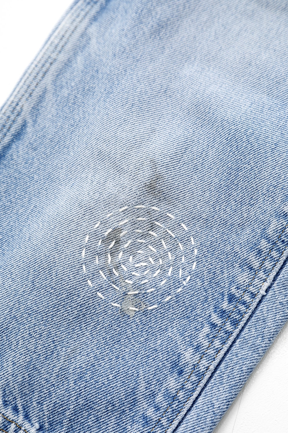 REWORKED PAINTER DENIM PANTS