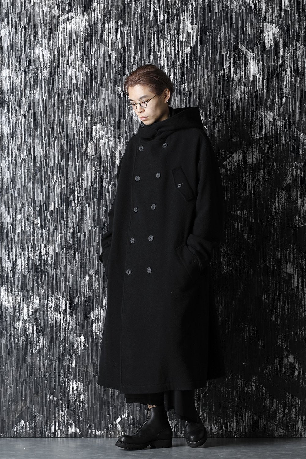 K-5BW Hooded Coat