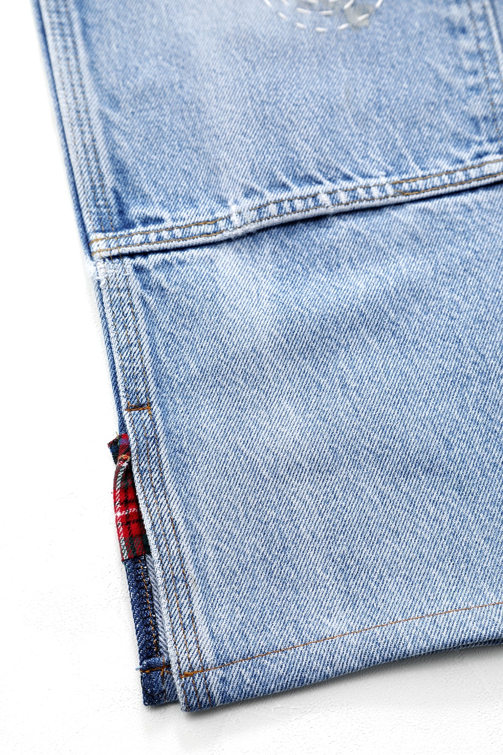 REWORKED PAINTER DENIM PANTS