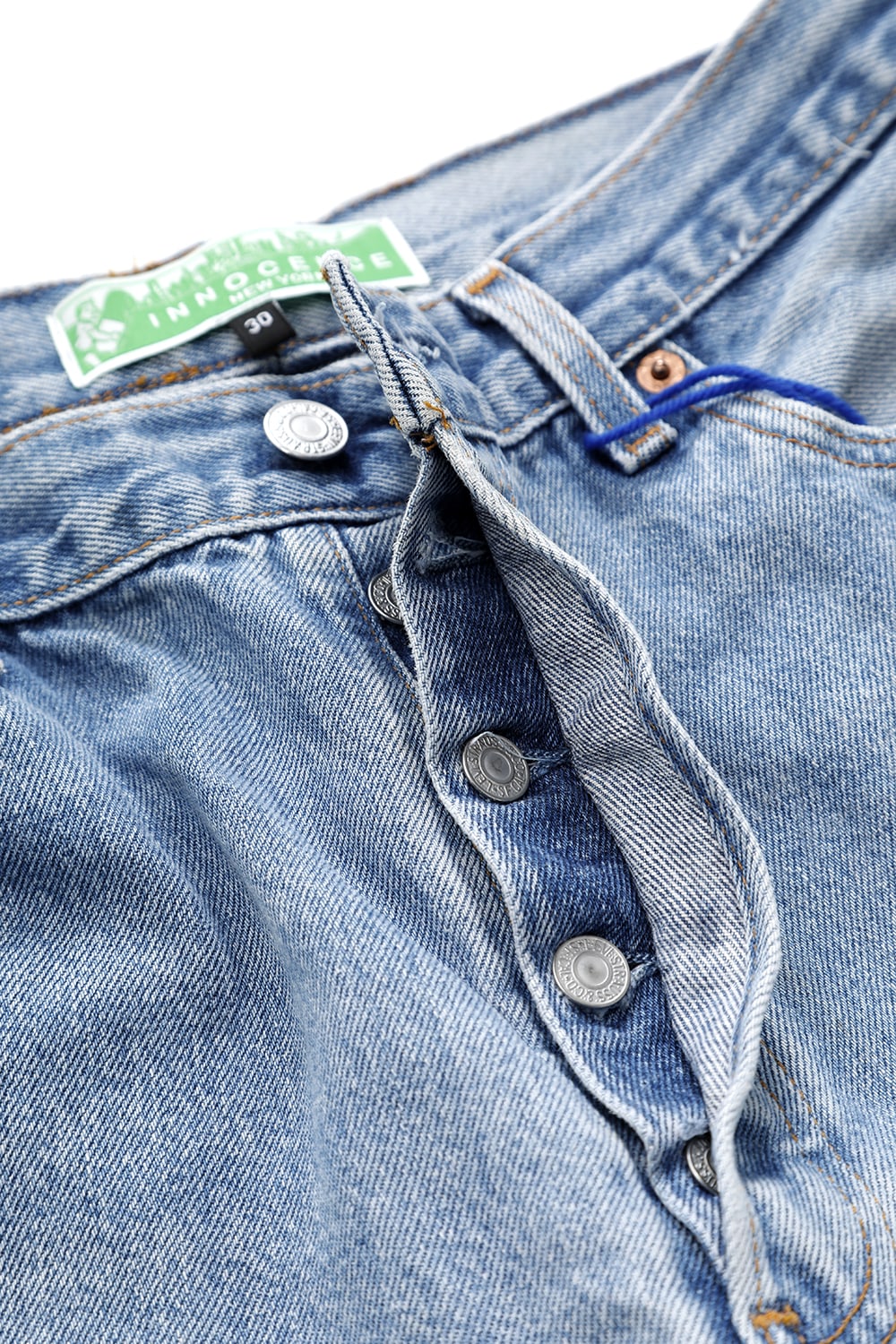 REWORKED DENIM PANTS