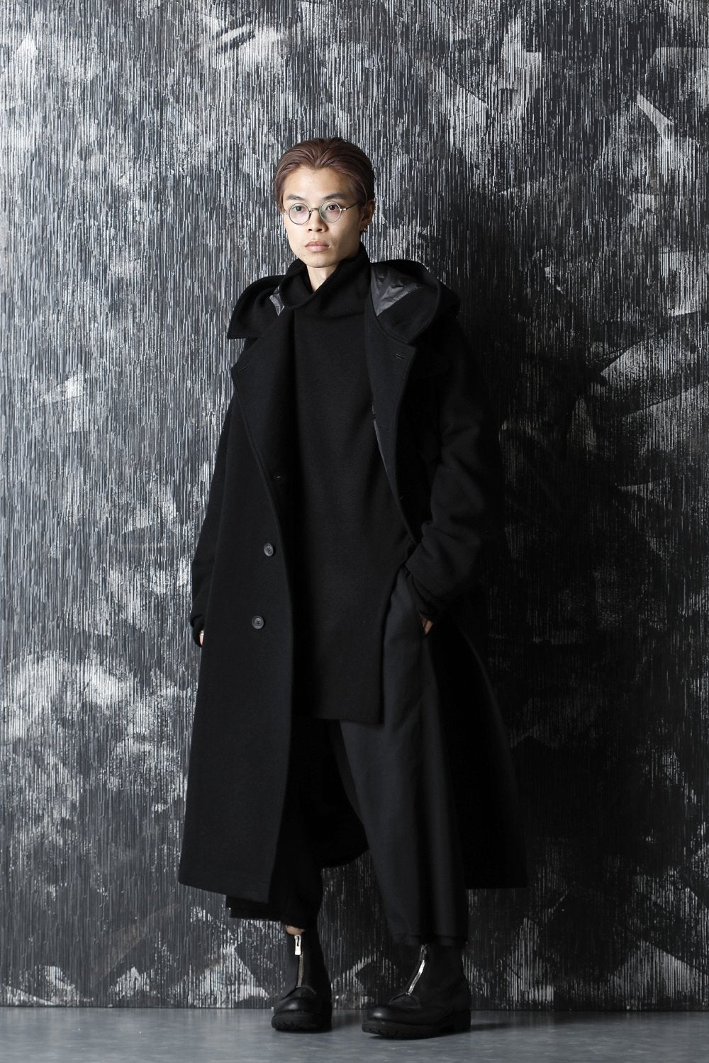 K-5BW Hooded Coat