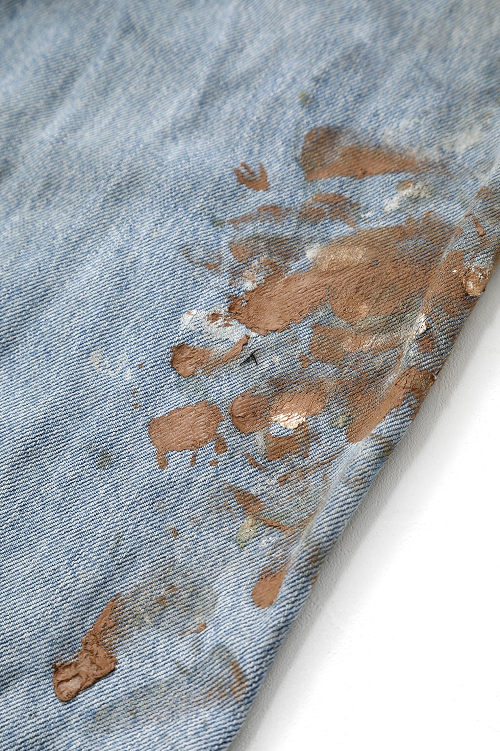 REWORKED DENIM PANTS