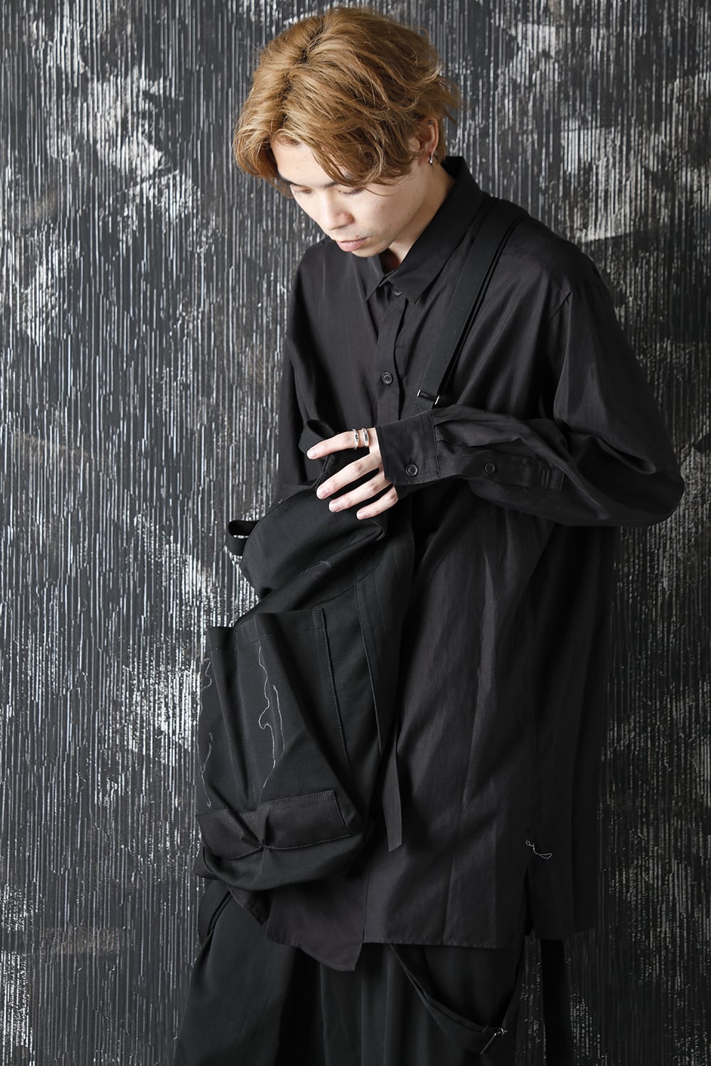 レイヤード ガセット ベスト バッグ B