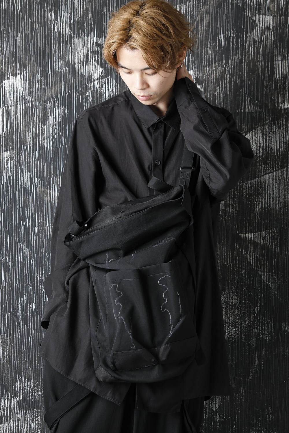 レイヤード ガセット ベスト バッグ B