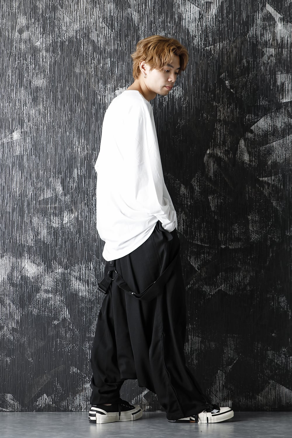 Kartima Jersey Henry Neckt T-shirt White