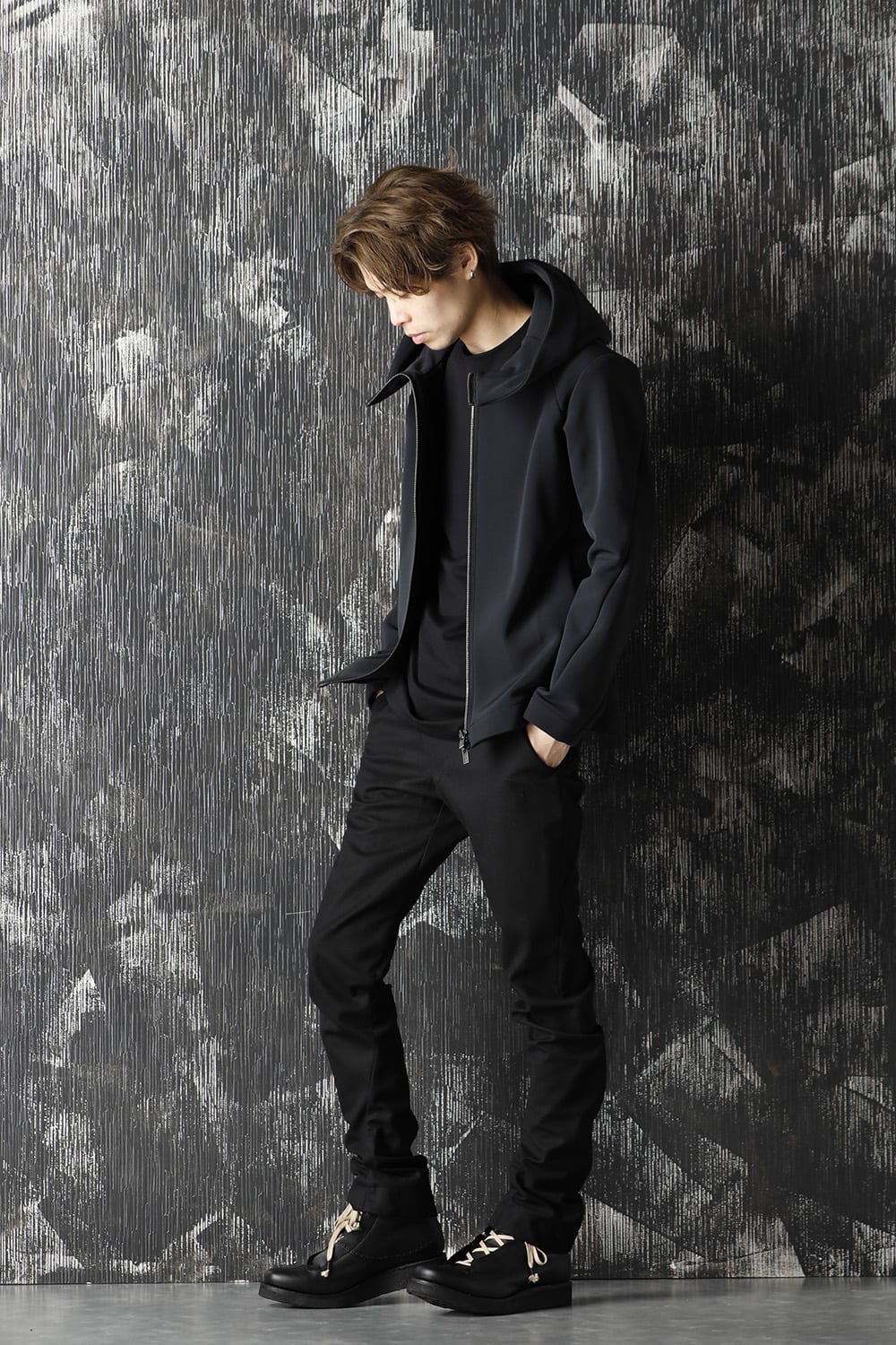 FASCINATE Limited Schoeller Cork Shell 4way Stretch Hood Jacket