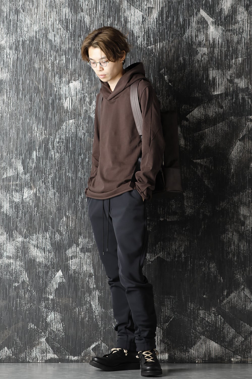 Hoodie medium jersey Mad Gray